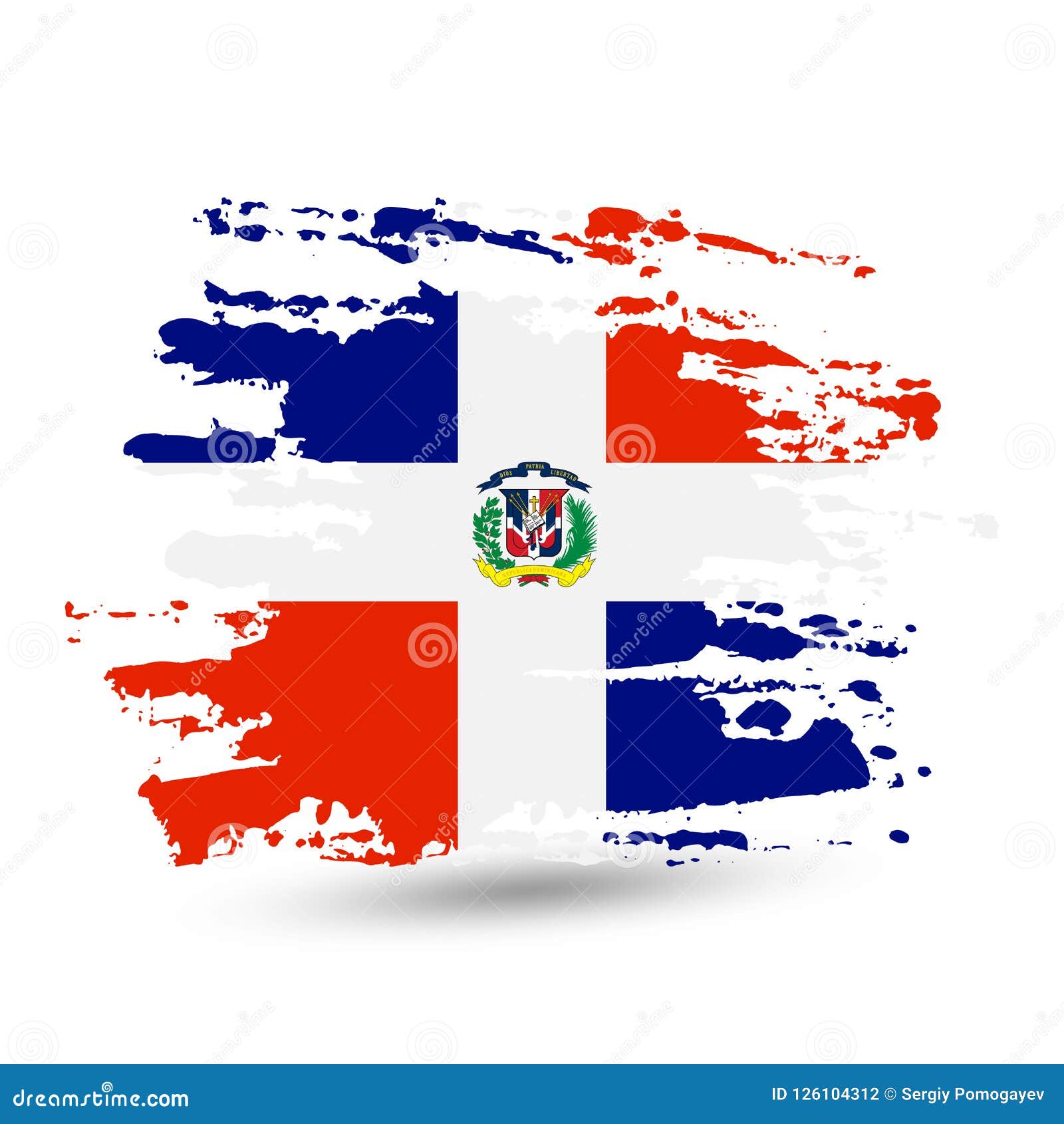 Movimiento Del Cepillo Del Grunge Con La Bandera Nacional De La República Dominicana Ilustración del Vector - Ilustración de gente, dominicano: 126104312 Movimiento Del Cepillo Del Grunge Con La Bandera Nacional De La República Dominicana Ilustración del Vector - Ilustración de gente, dominicano: 126104312