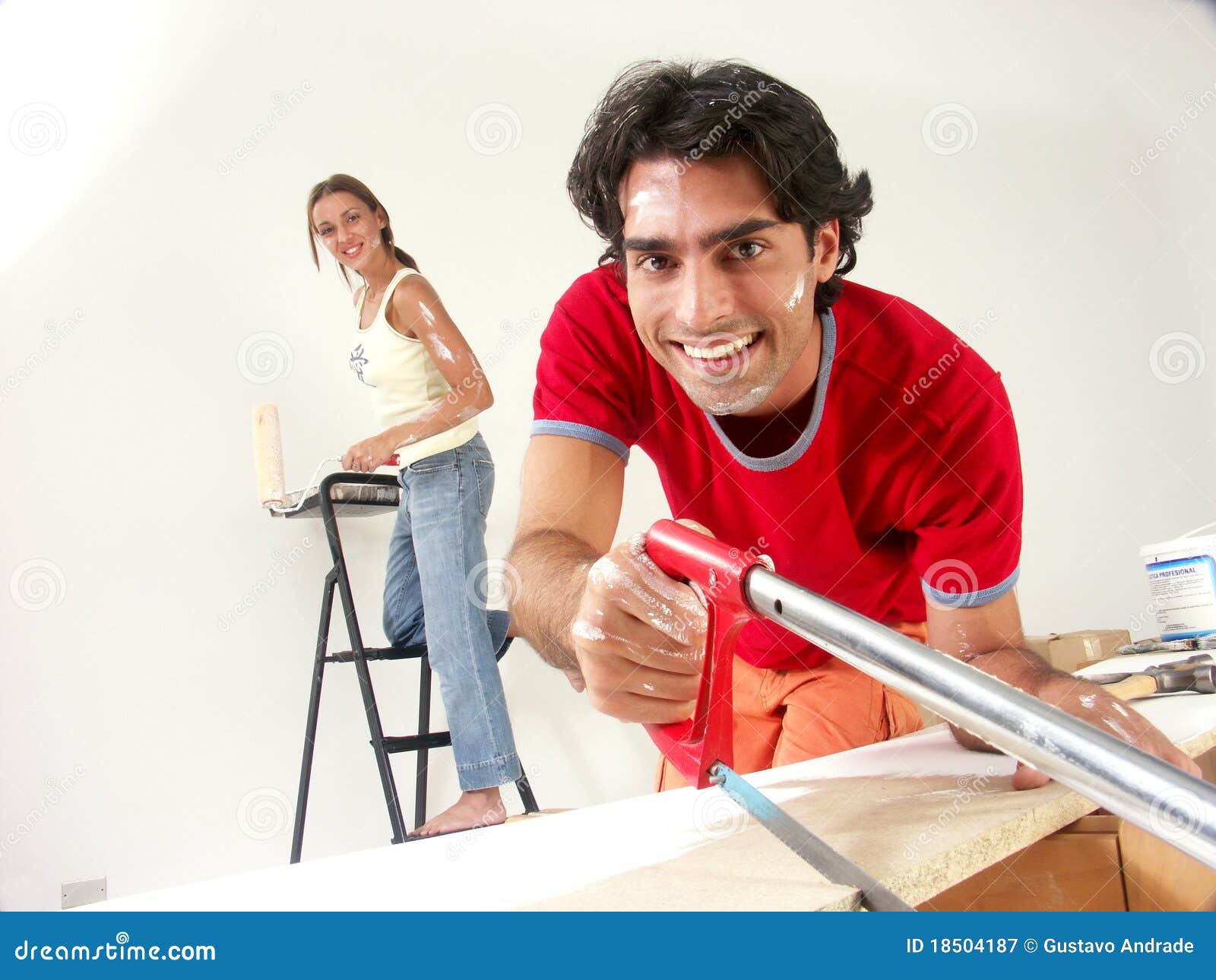 Moving and fun. stock image. Image of female, enjoy, riveting 18504187