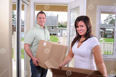 Moving House stock photo. Image of indoor, interior, handsome - 5247164