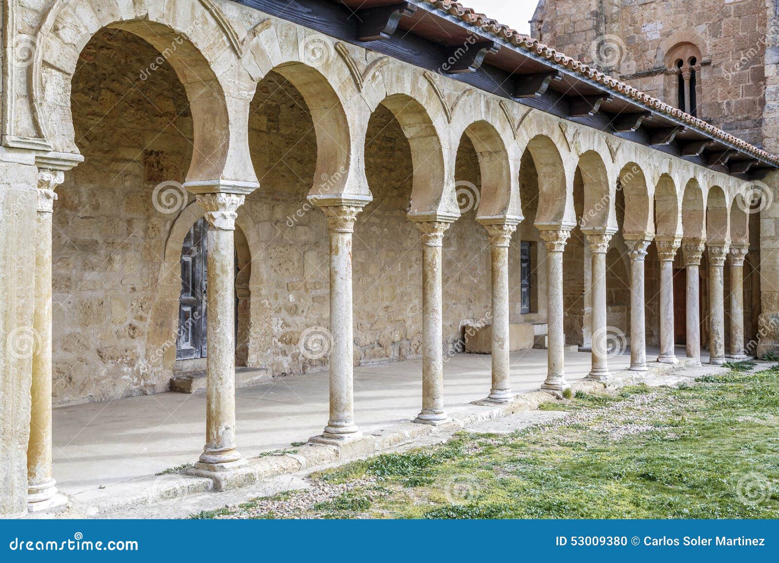 mozarabic monastery of san miguel de escalada in leon