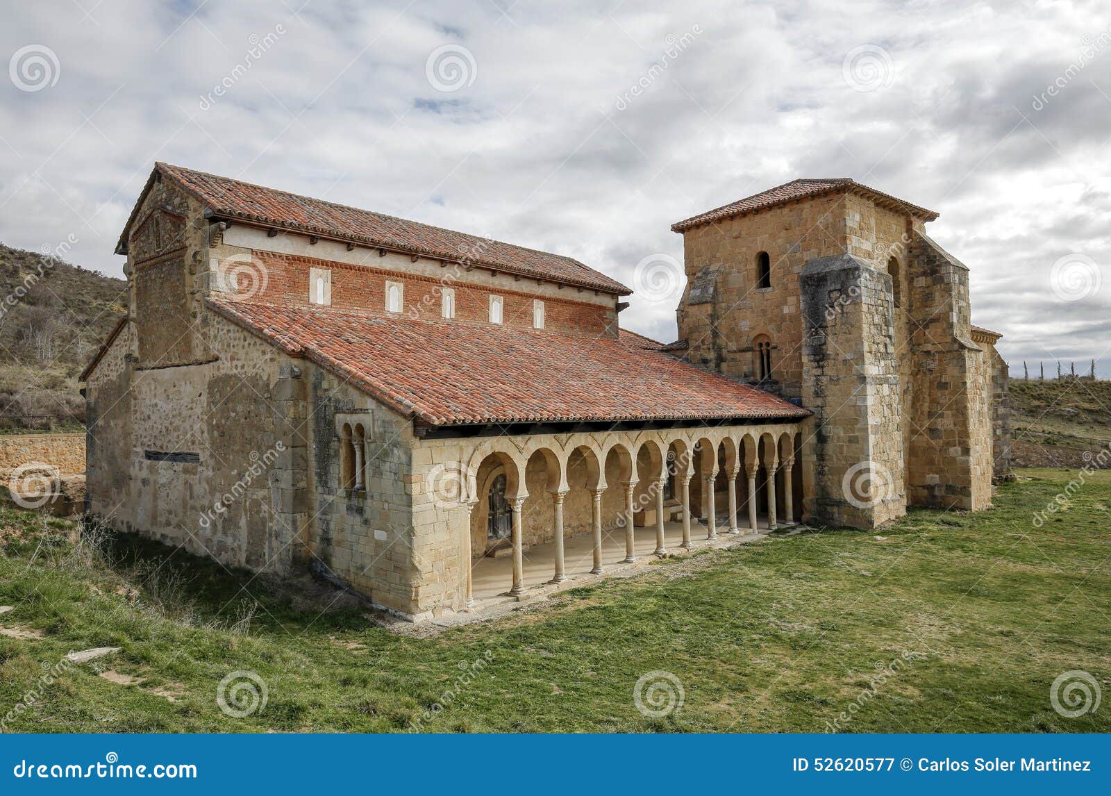 mozarabic monastery of san miguel de escalada in leon