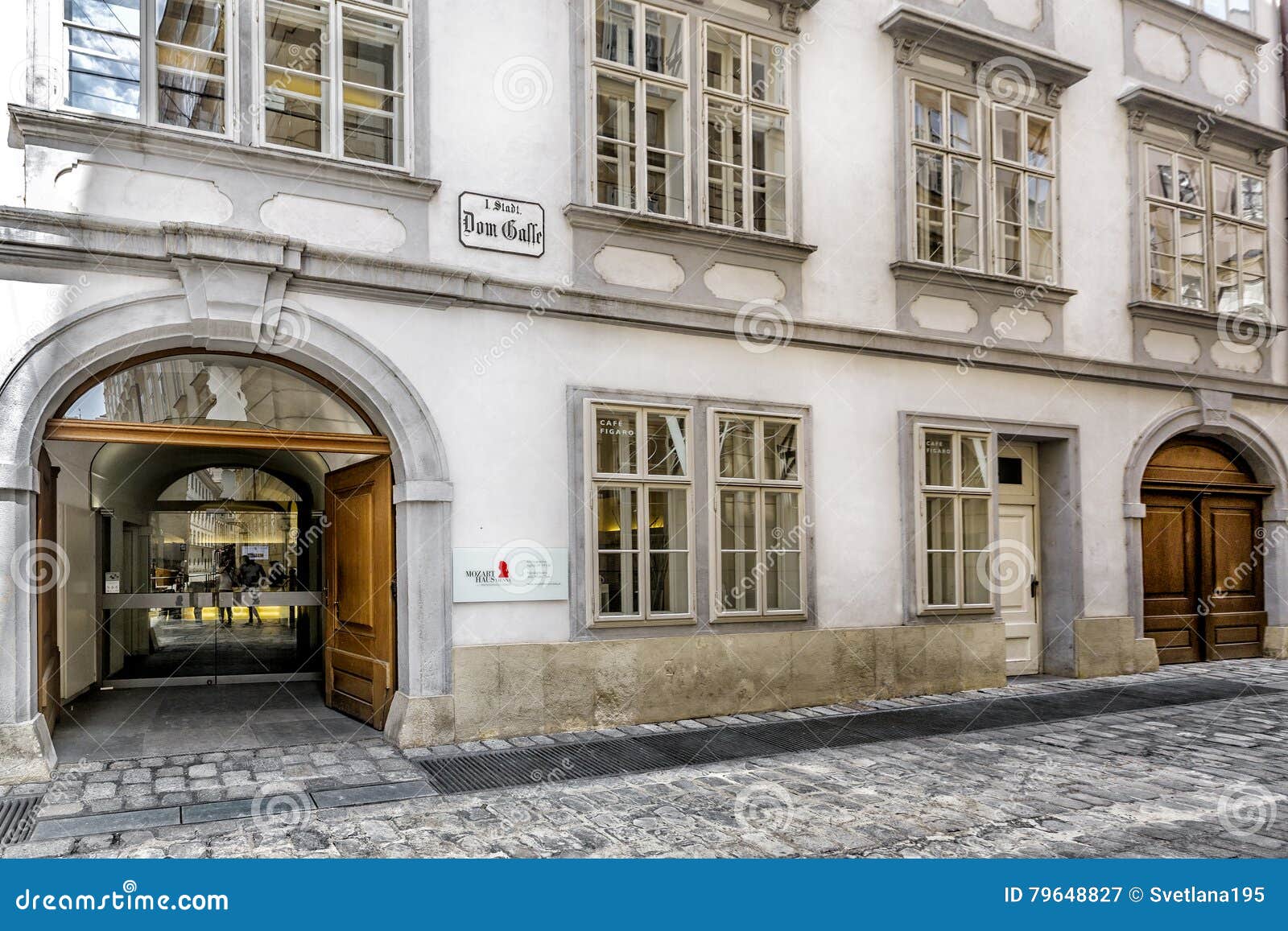 Mozarthaus in Wenen redactionele fotografie. Image of cultuur 79648827