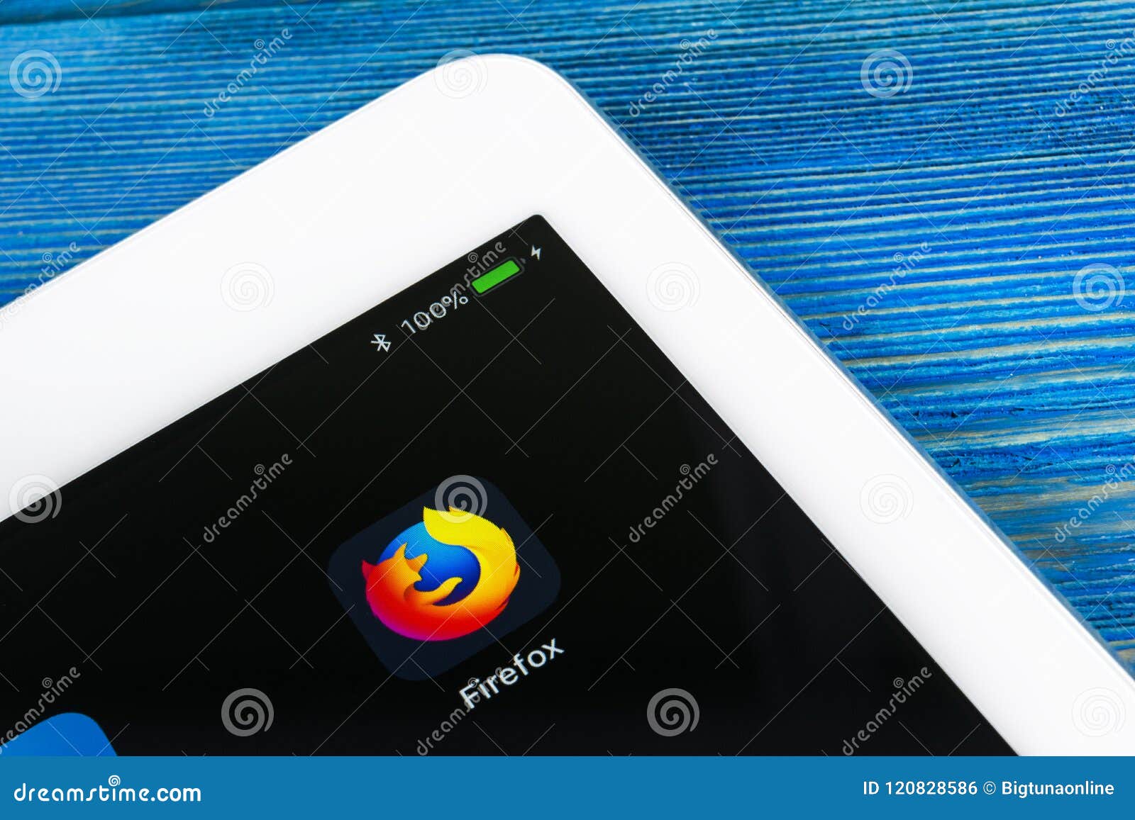 Mozilla Firefox Application Icon On Apple Ipad Pro Screen Close Up Mozilla Firefox App Icon Mozilla Firefox Application Social Editorial Photo Image Of Illustrative Logo 120828586