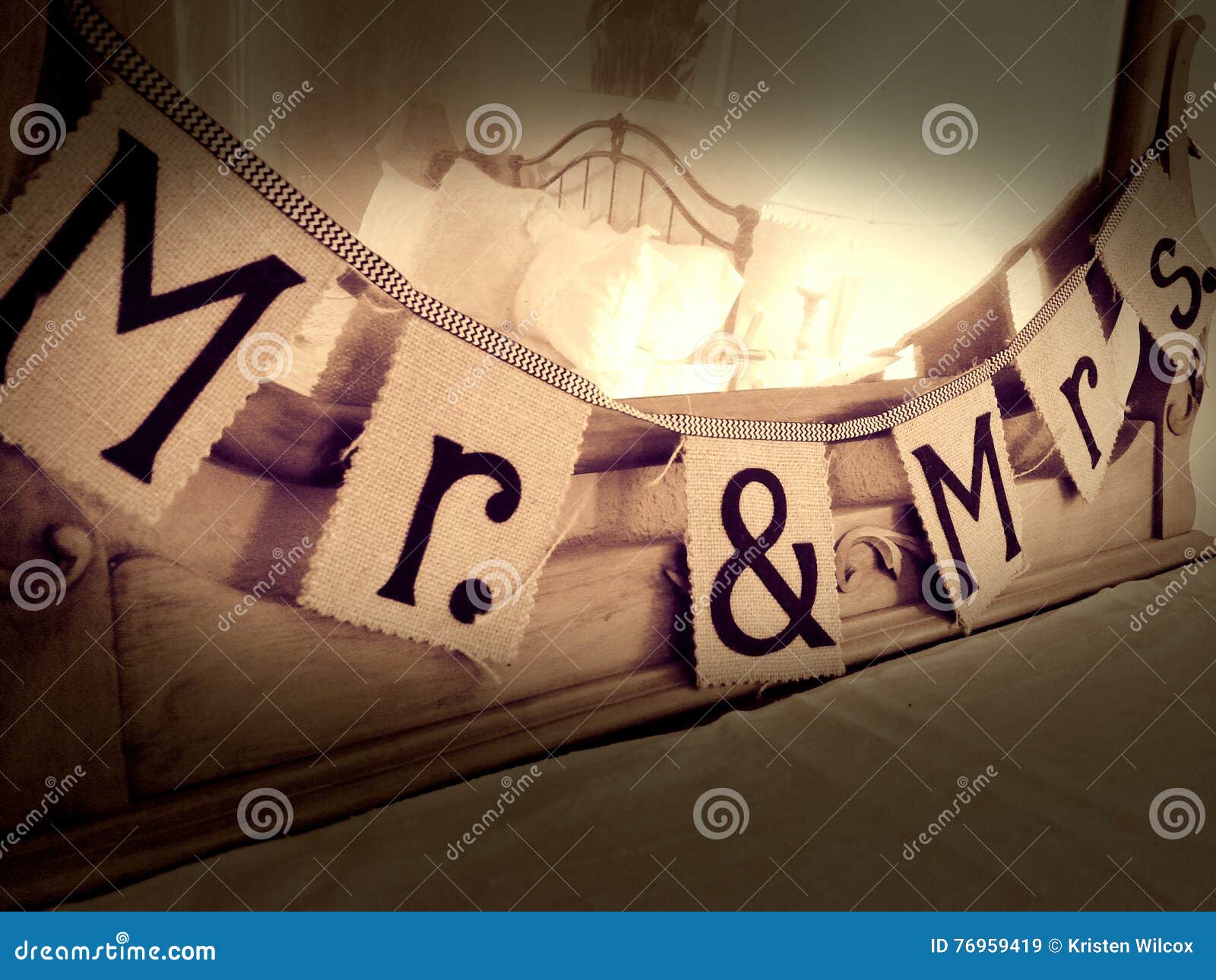 Mr And Mrs Wedding Banner Stock Image Image of love Mr And Mrs Wedding Banner Stock Image Image of love