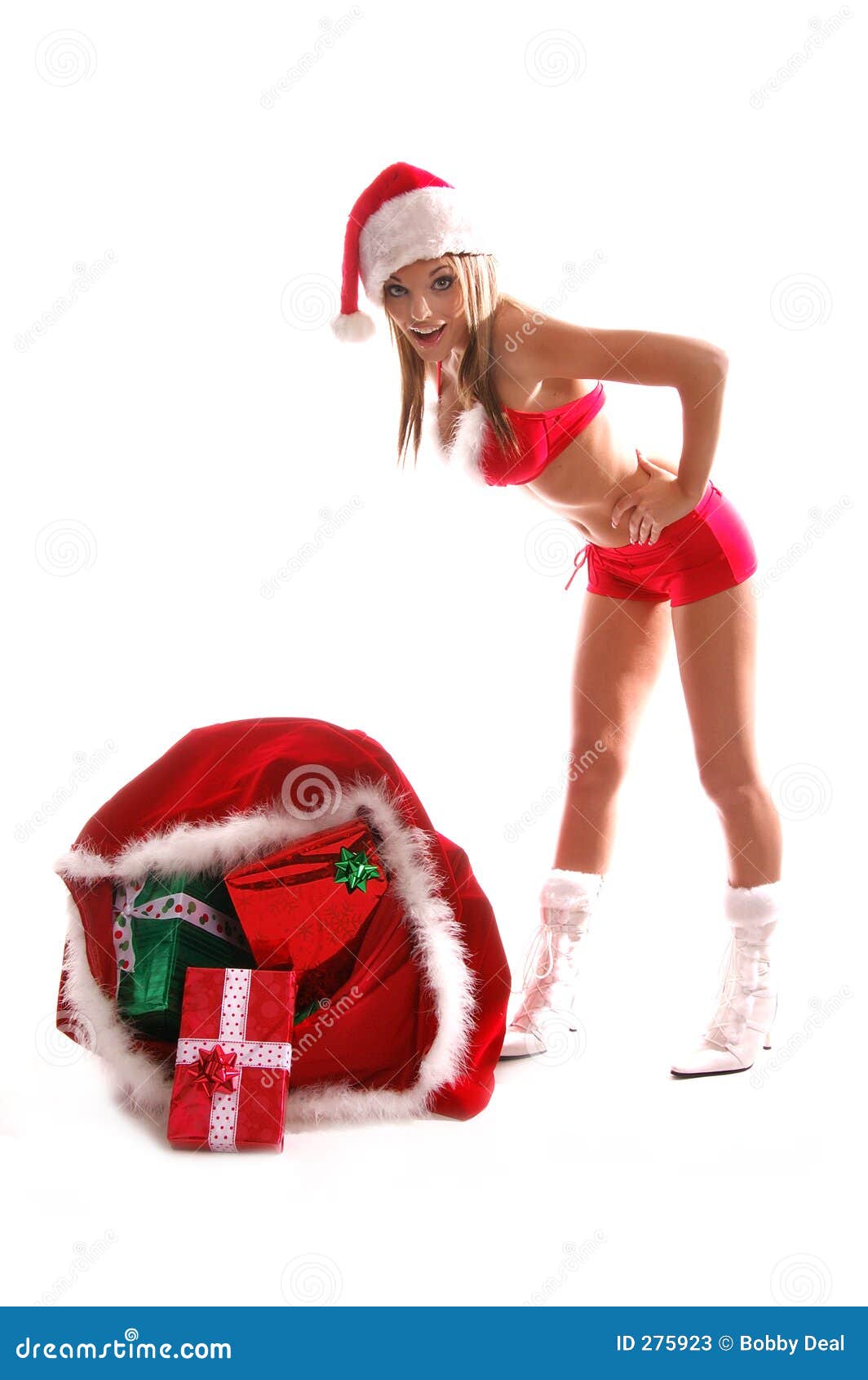 Naughty Christmas Girl