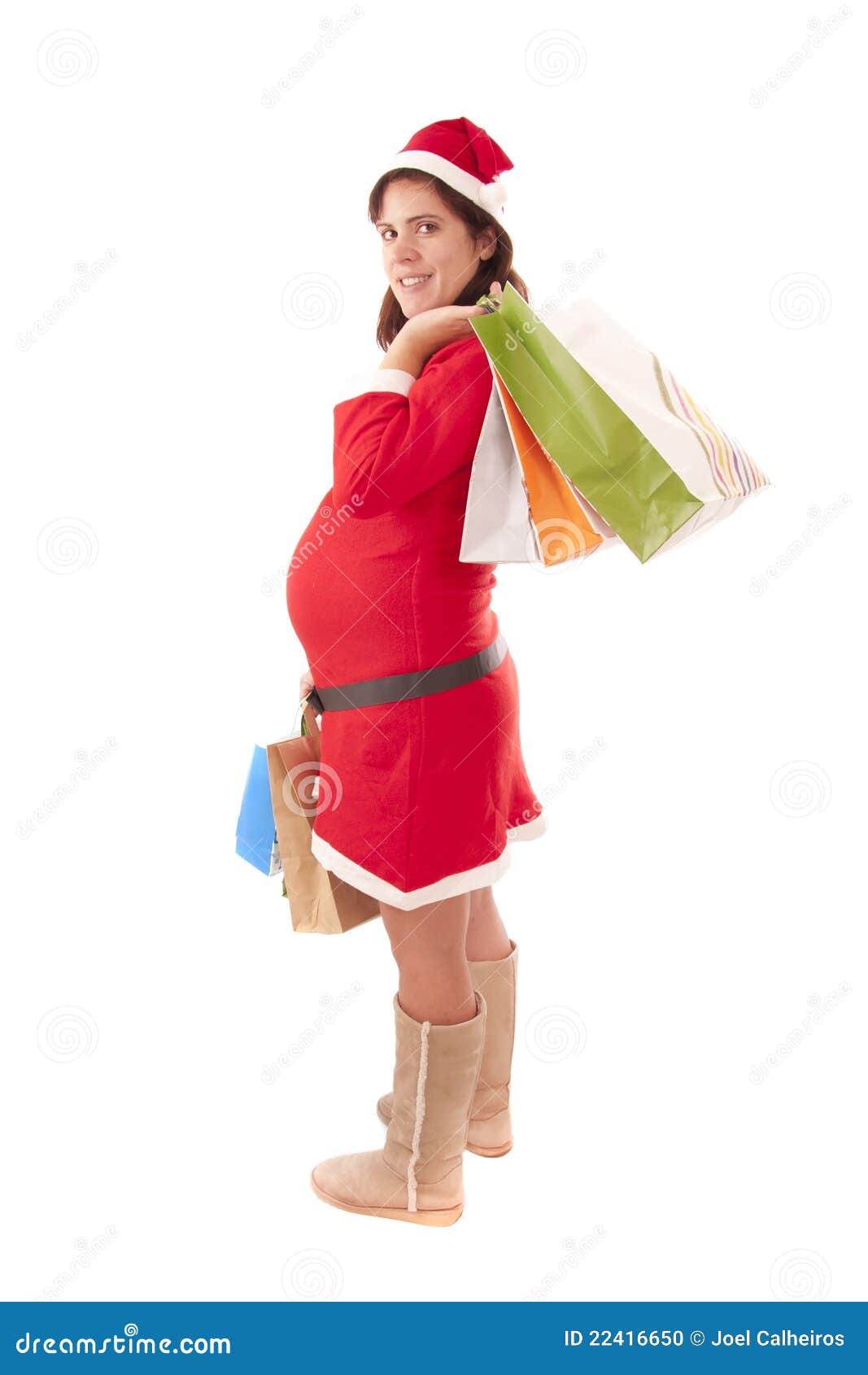 pregnant santa costume