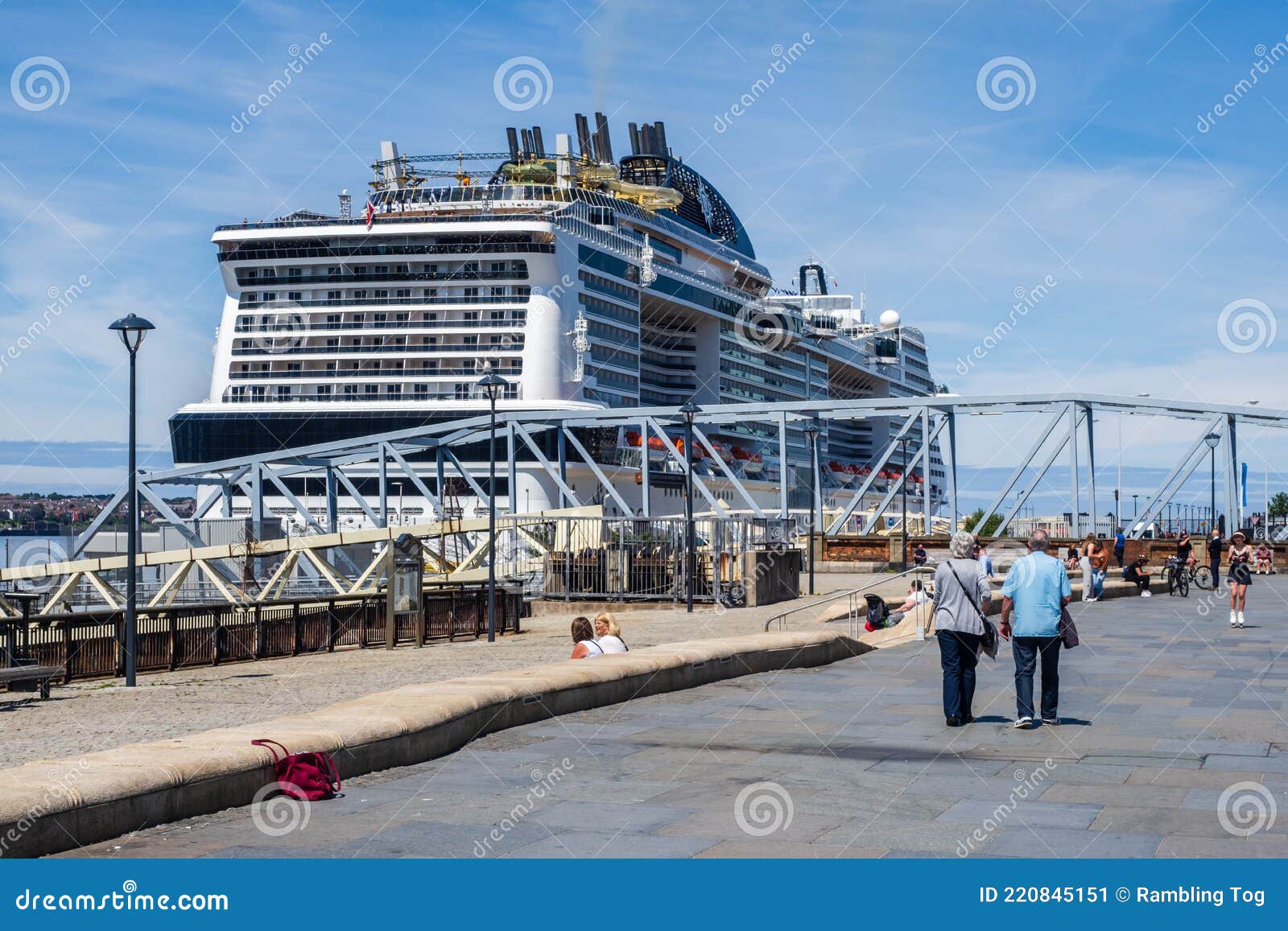 msc cruise ship in liverpool today