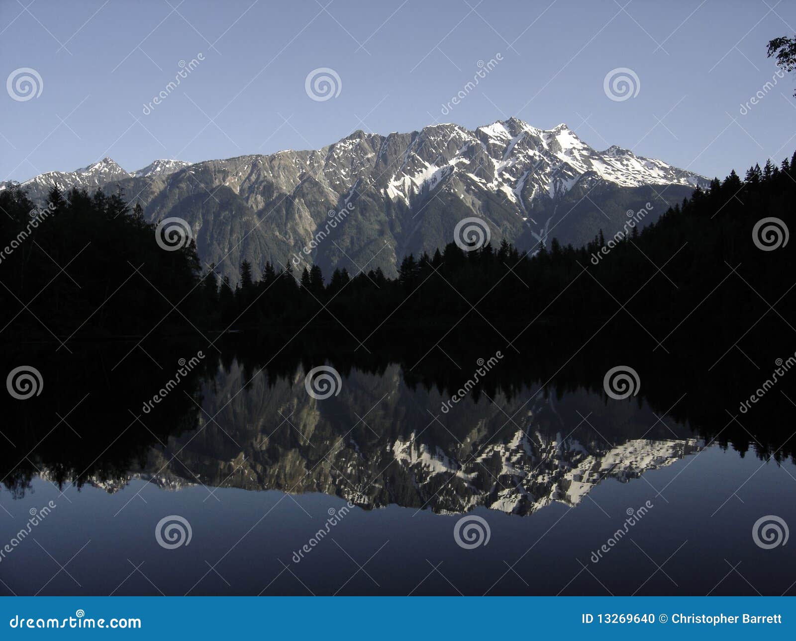 Mt. Currie Reflection in Lake Ivey Stock Photo Image of mount, currie