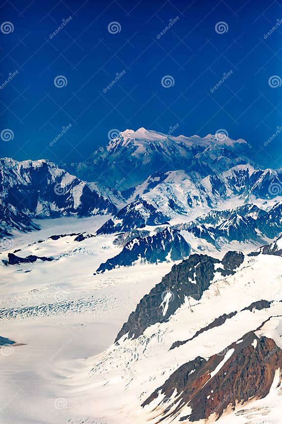 Mt Logan Highest Peak in Canada Kluane NP Yukon Stock Photo Image of glacial, junction 291158642