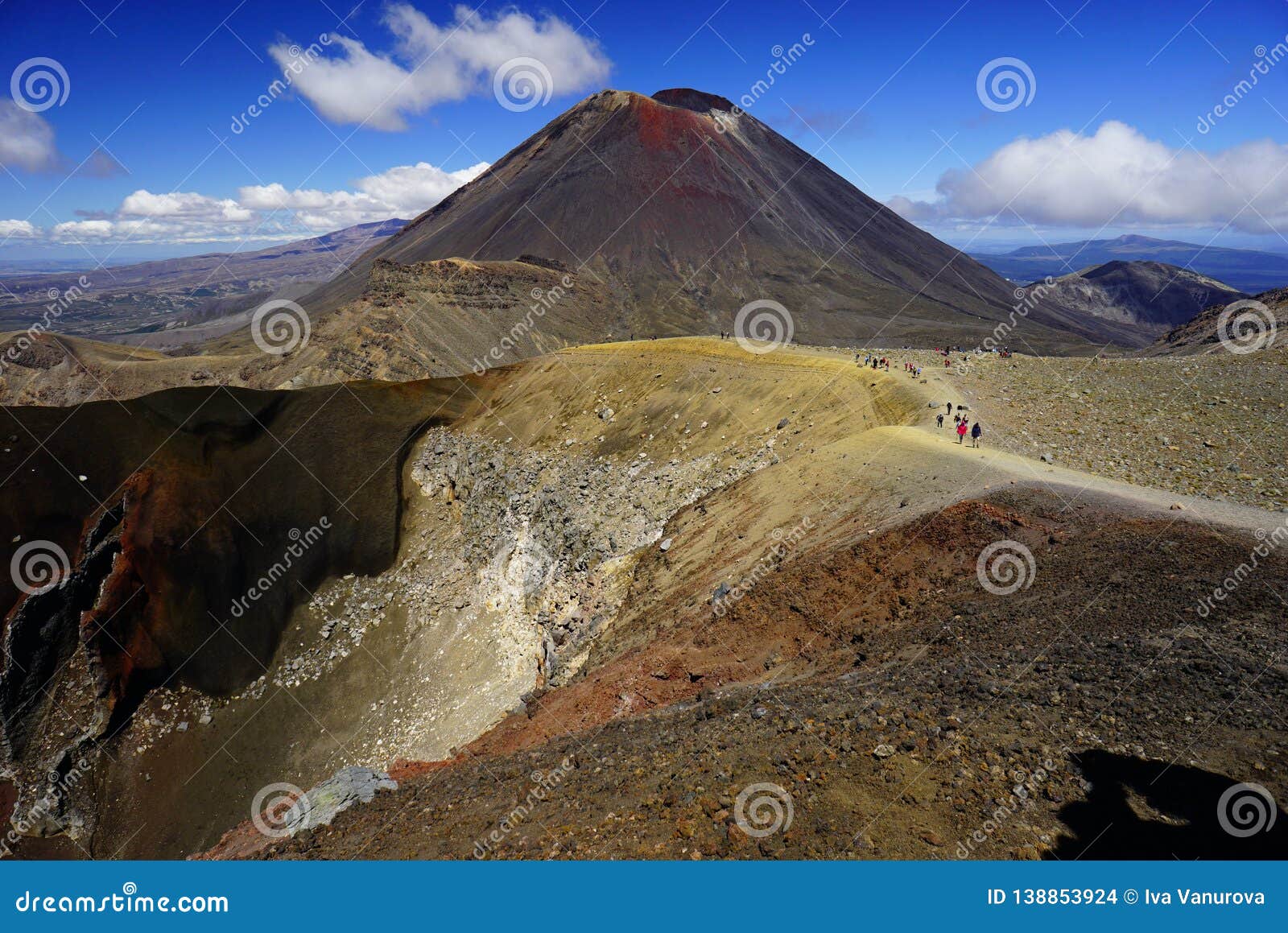 Mt Ngauruhoe In New Zealand Stock Photo Image Of Park North 138853924