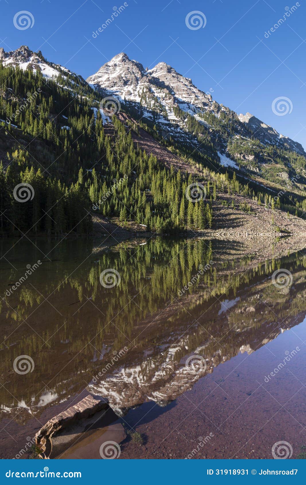 Mt. Pyramid Landscape stock image. Image of lake, wilderness 31918931