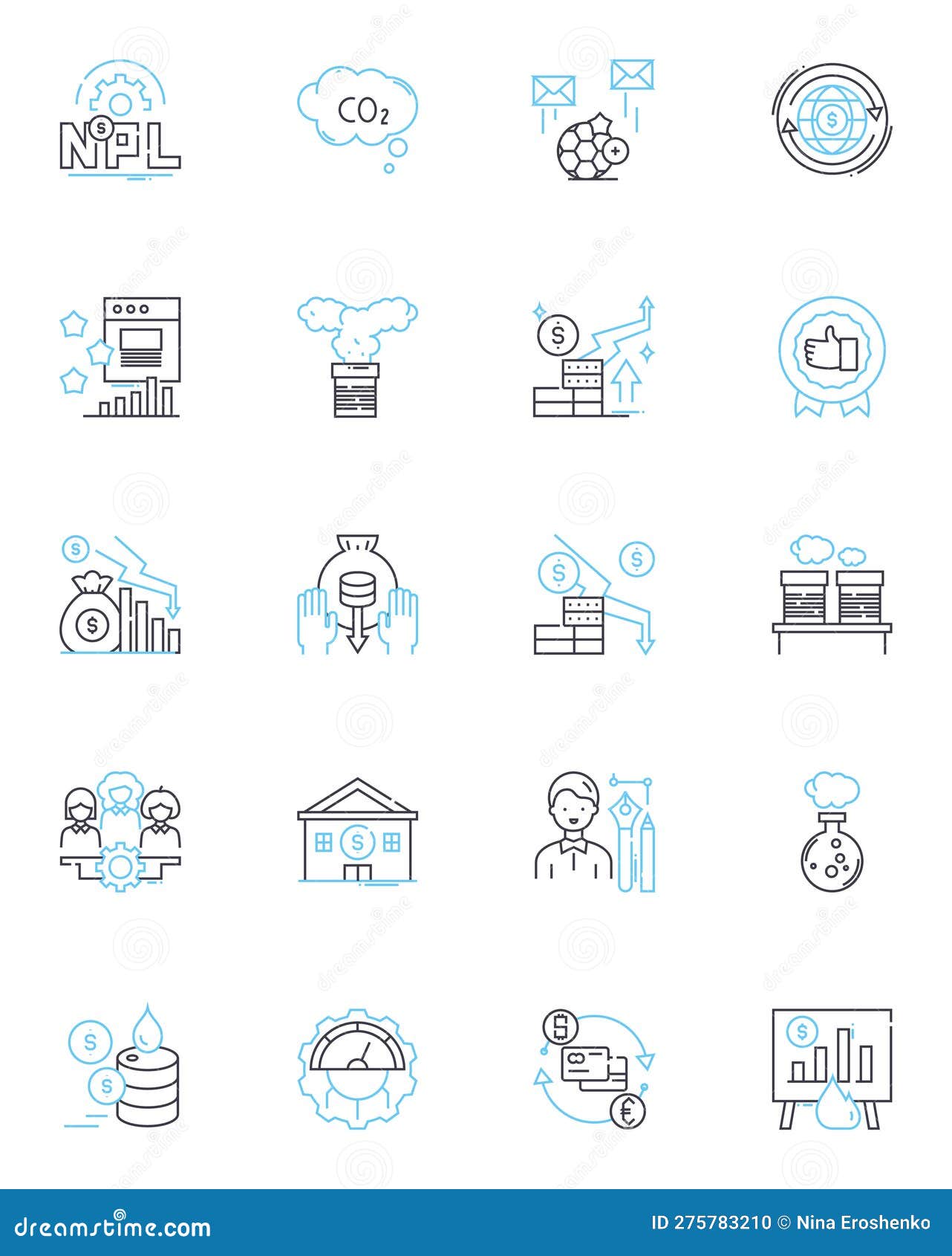 mtary issue linear icons set. discrimination, inequality, stereotyping, racism, prejudice, bias, xenophobia line 
