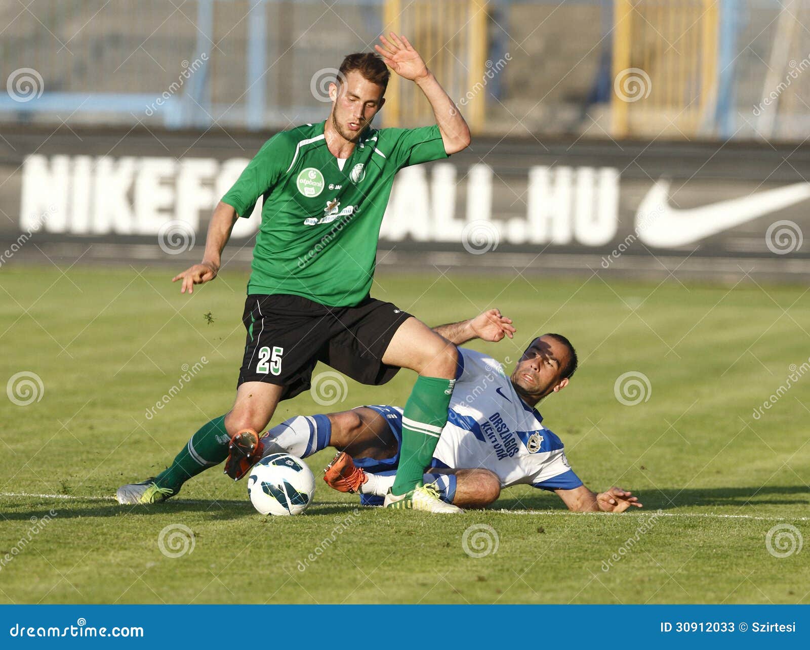 Ferencvarosi TC vs. HNK Rijeka UEFA Europa League football match Stock  Photo - Alamy