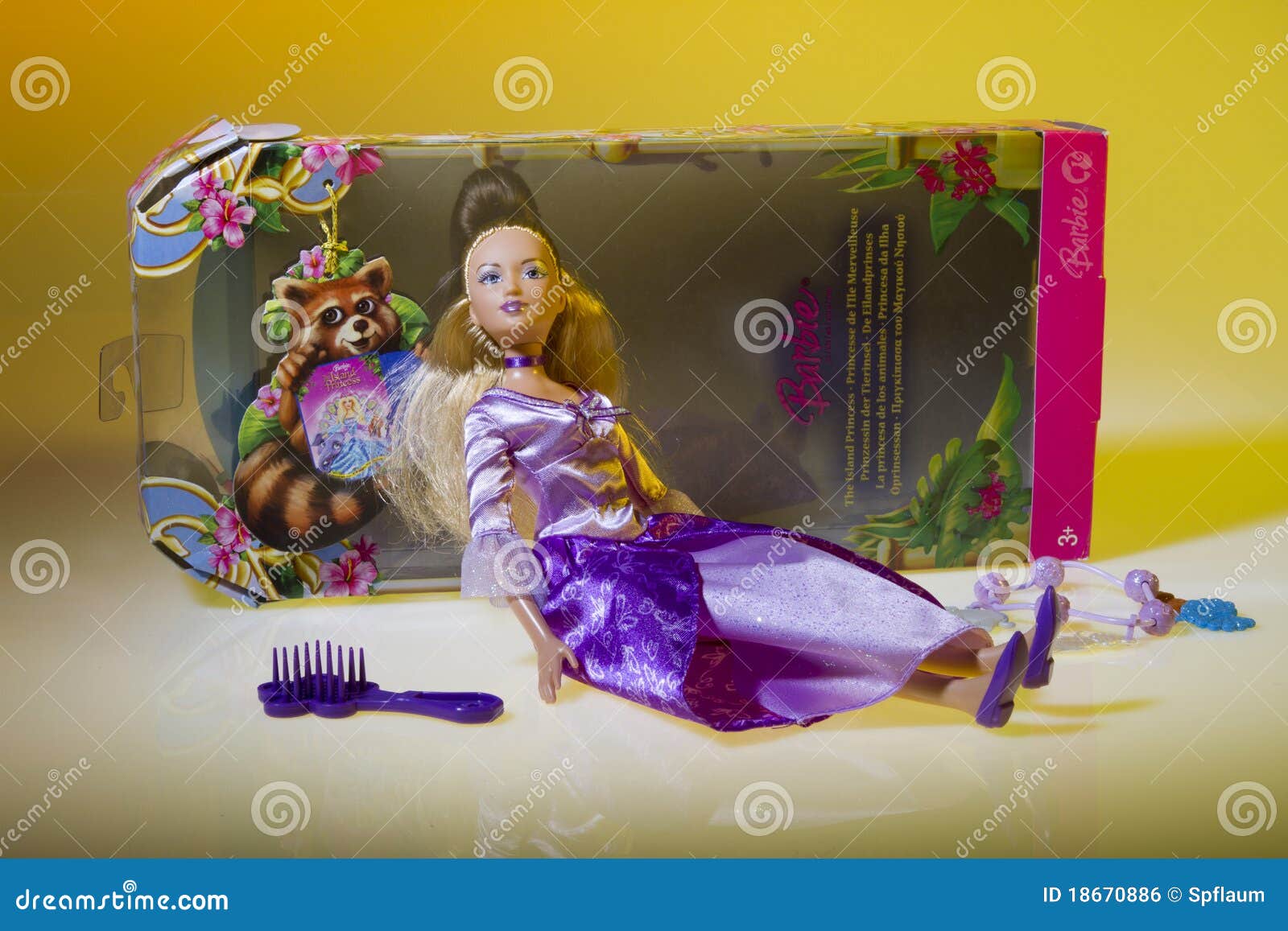 Muñeca De Barbie La Princesa De La Isla Foto editorial - Imagen de juguete, barbie: 18670886
