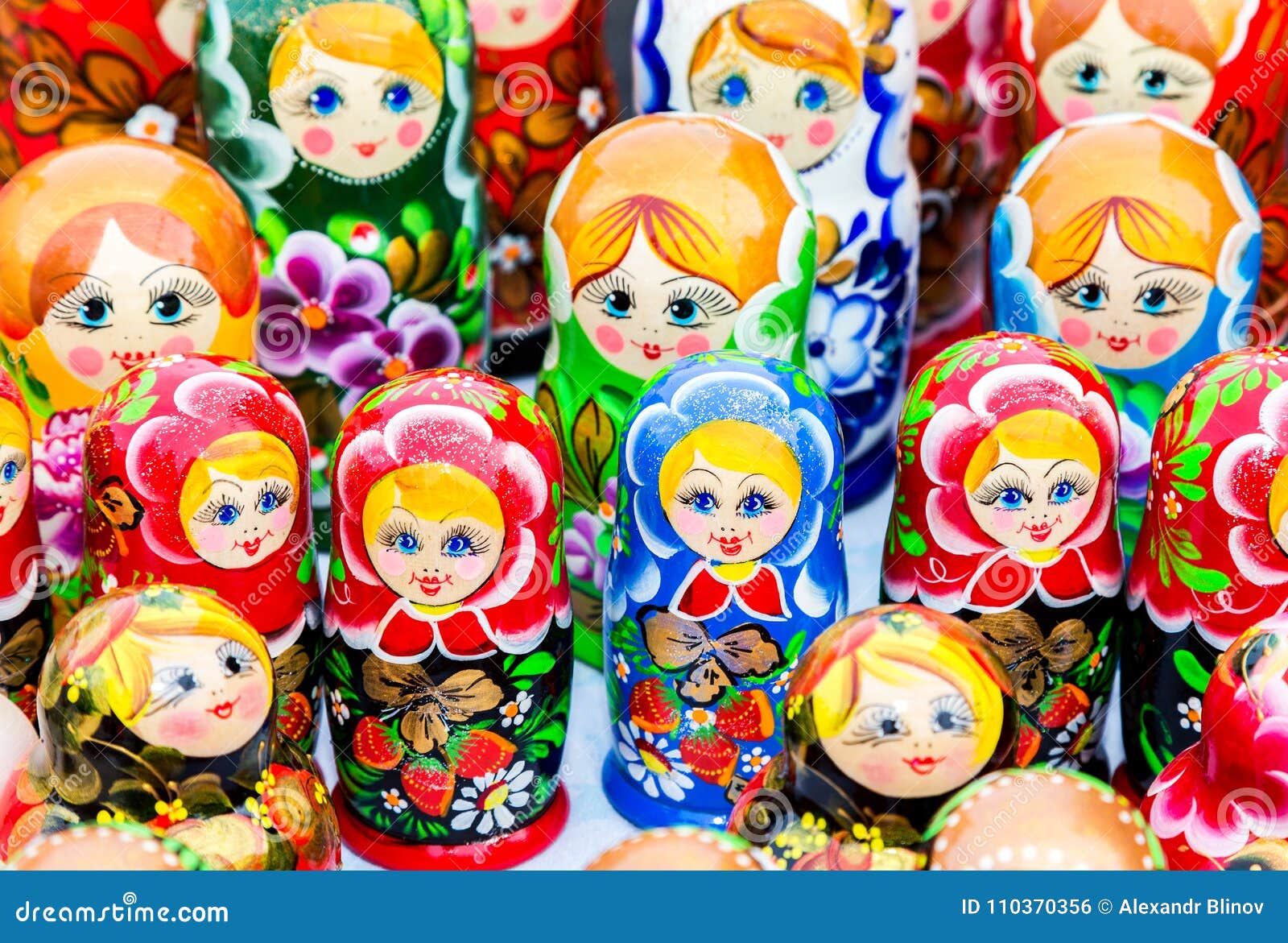 muñeca de madera rusa