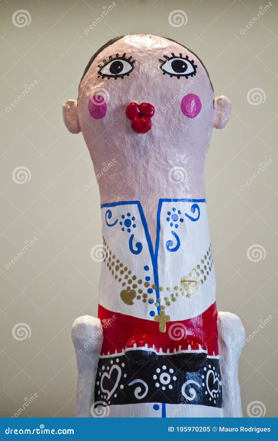 muñeca pintada