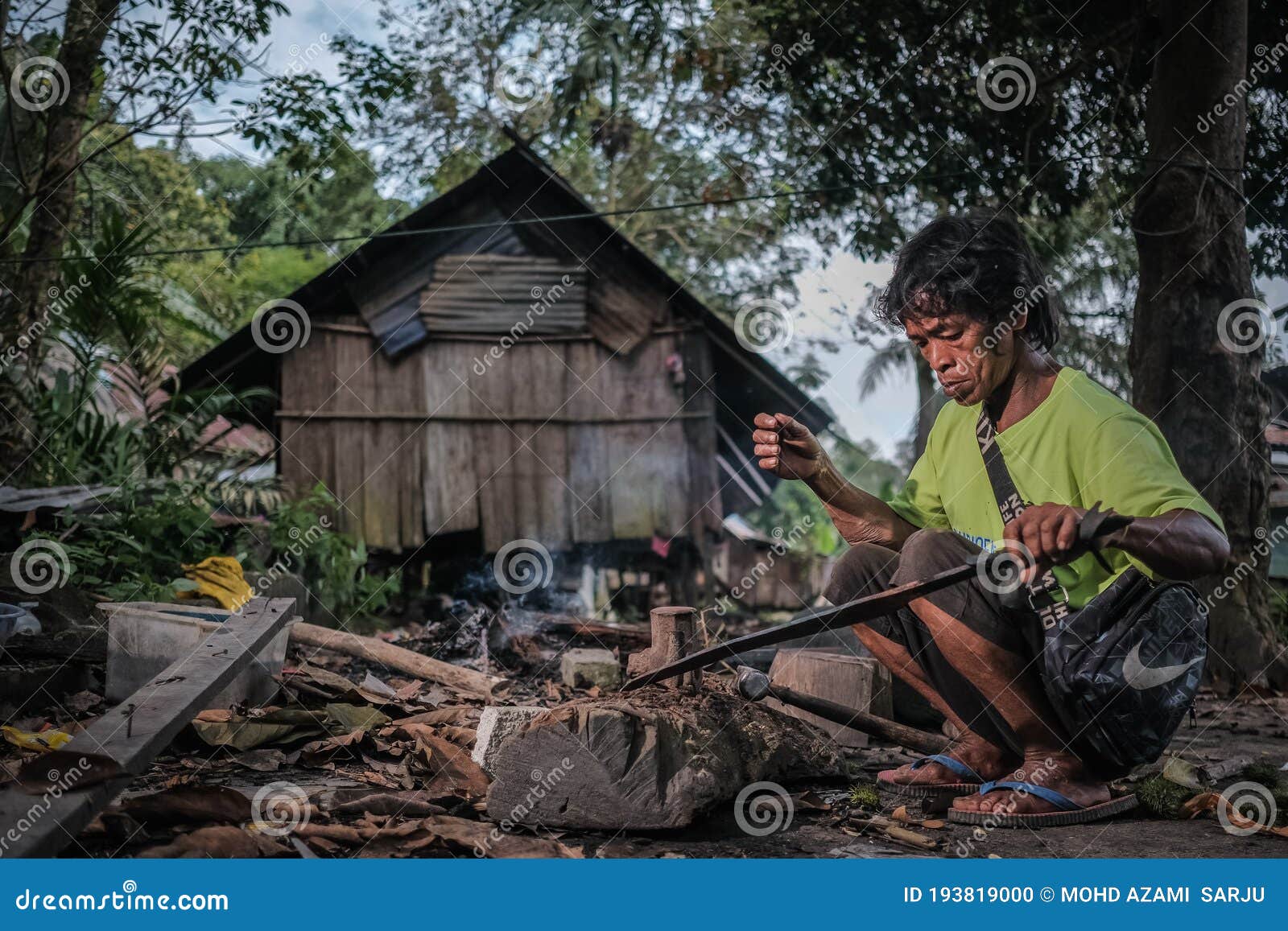 Malaysian Indigenous Girl Smiling Serene Editorial Image 28246210 