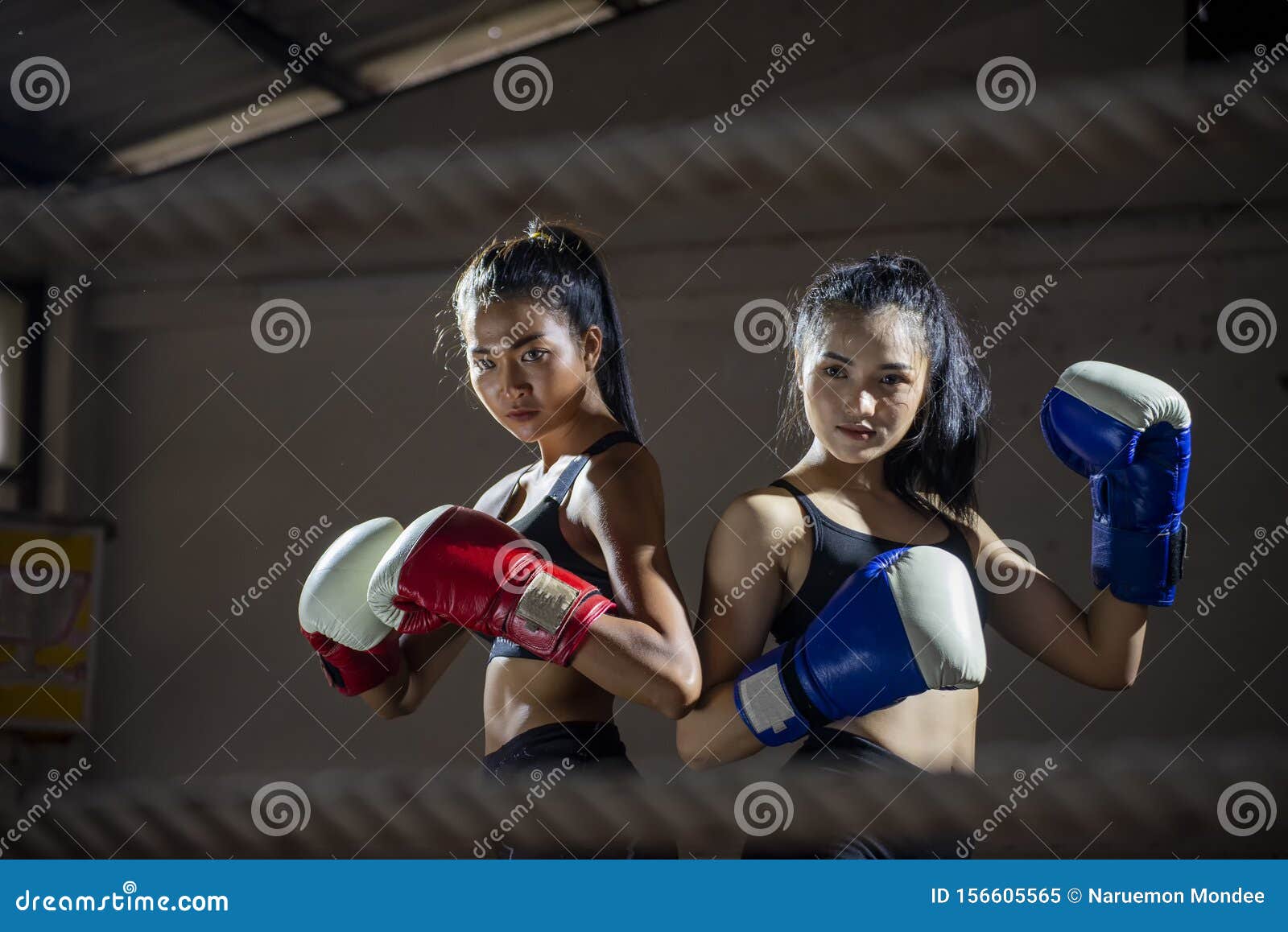 Muscle thai female asian female