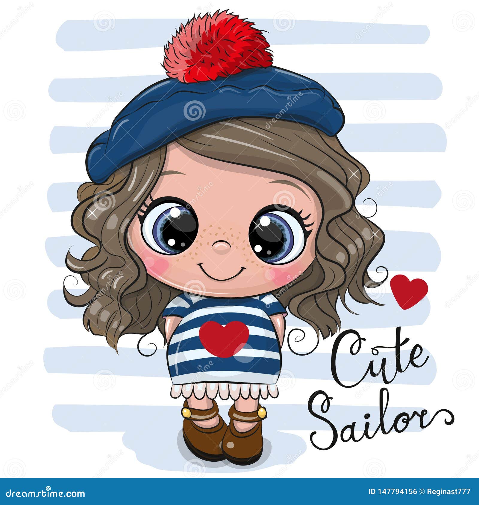 Muchacha De La Historieta Del Bebe En Traje Del Marinero Ilustracion Del Vector Ilustracion De Azul Sombrero Muchacha De La Historieta Del Bebe En Traje Del Marinero Ilustracion Del Vector Ilustracion De Azul Sombrero
