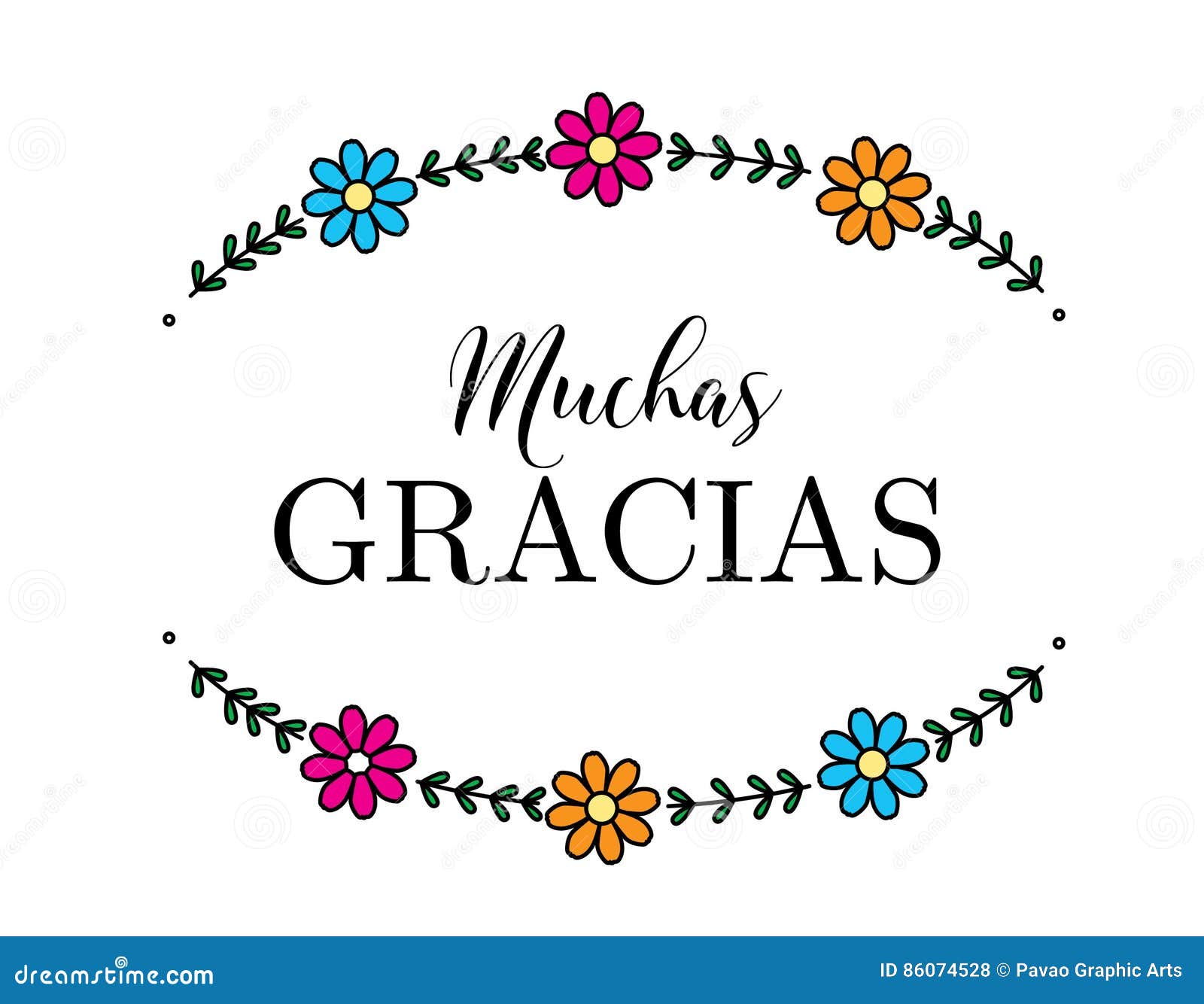 Muchas Gracias Clip Art Images