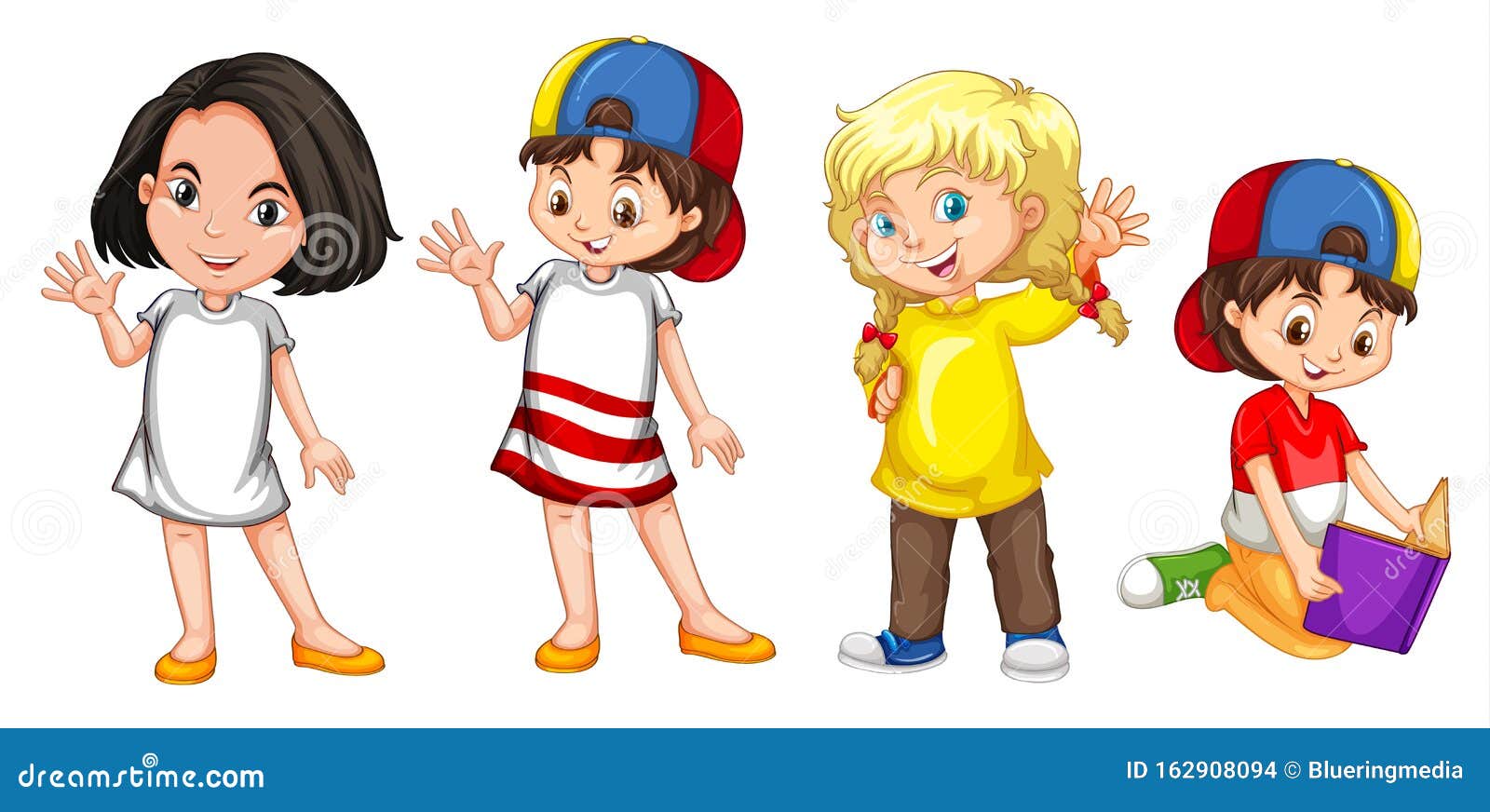 Muchos Niños Con Cara Feliz Saludando a La Mano Ilustración del Vector - Ilustración de pupila, poco: 162908094 Muchos Niños Con Cara Feliz Saludando a La Mano Ilustración del Vector - Ilustración de pupila, poco: 162908094