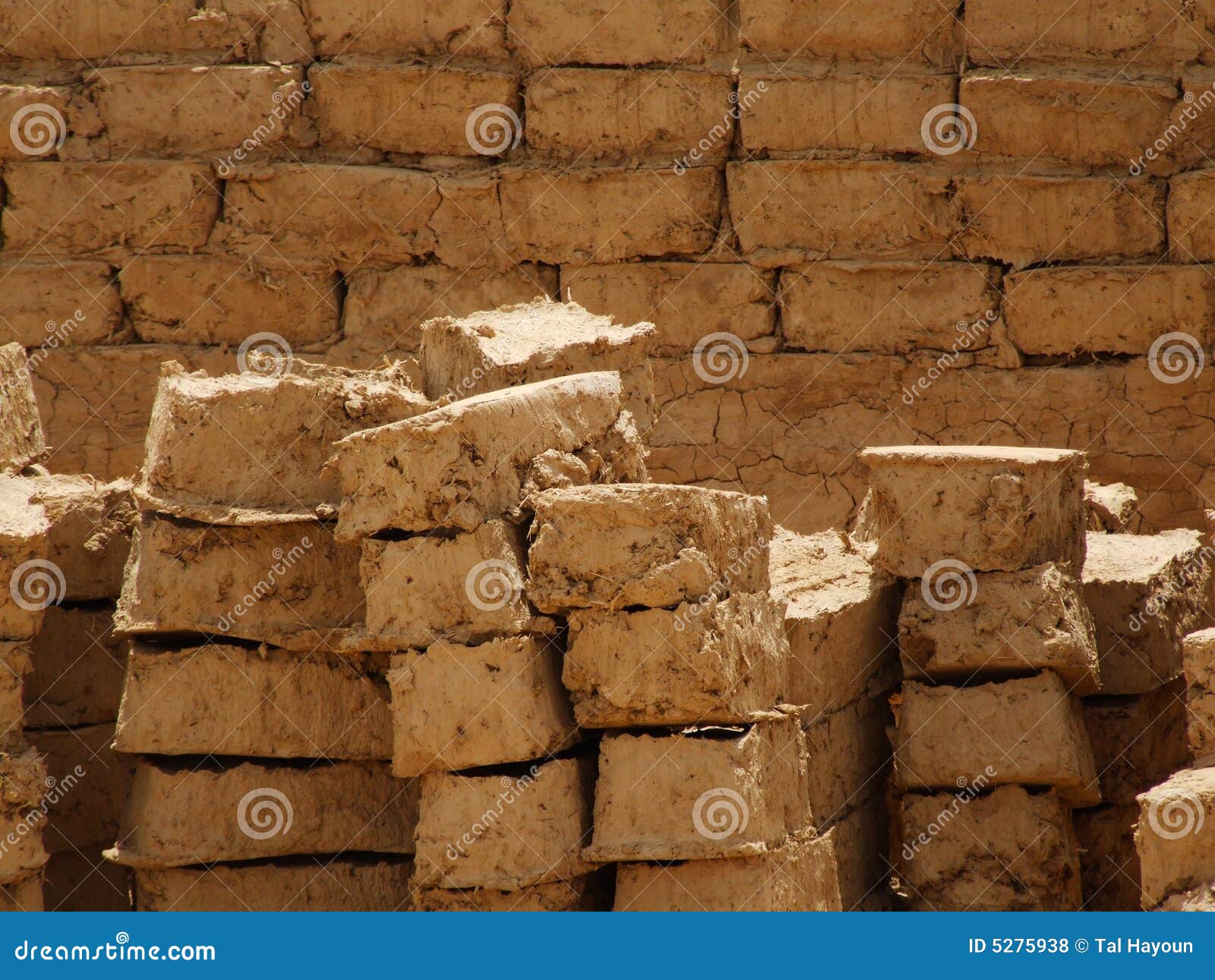 mud bricks