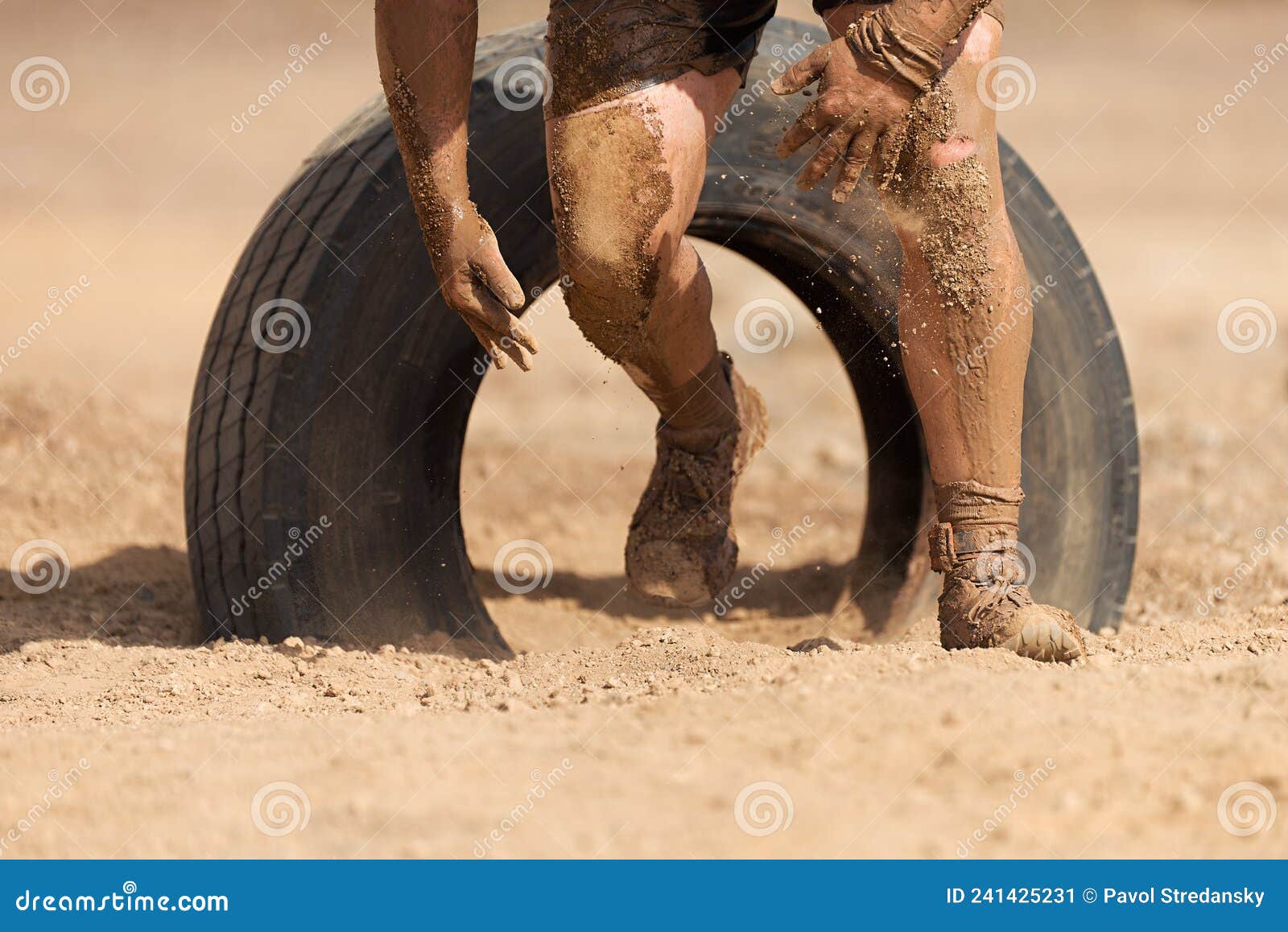 mud race runners