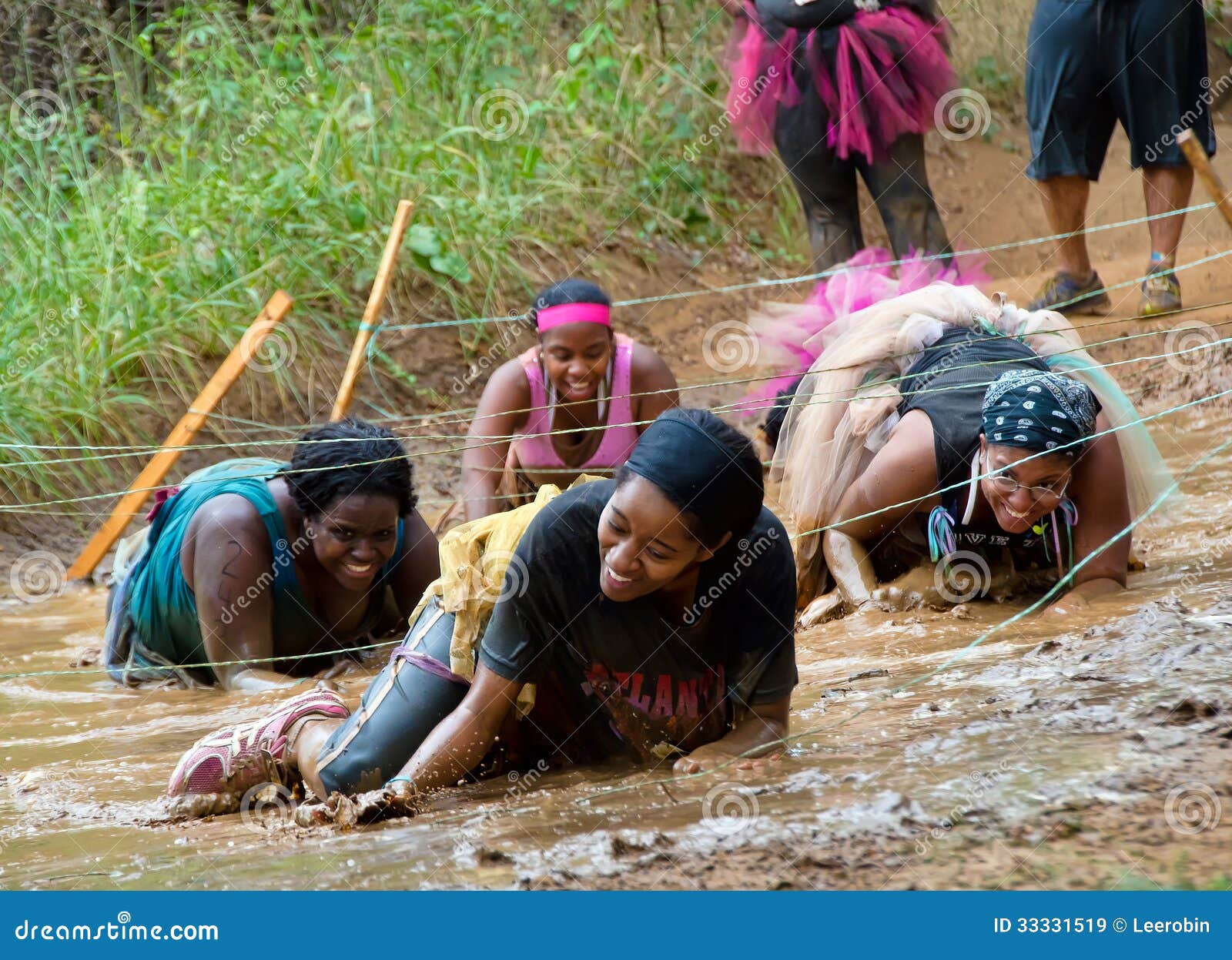 Mud run race editorial stock image. Image of extreme 33331519