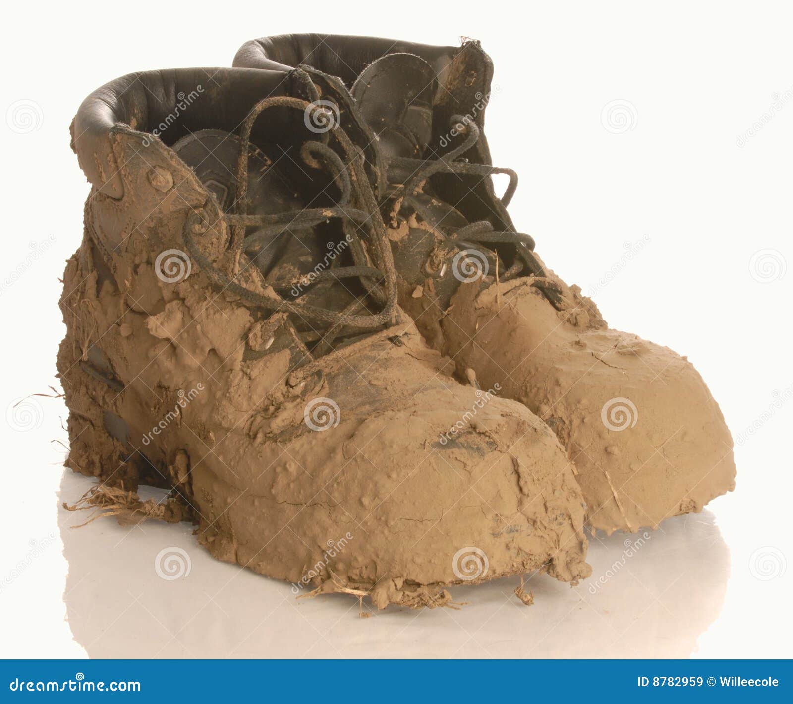 muddy boots