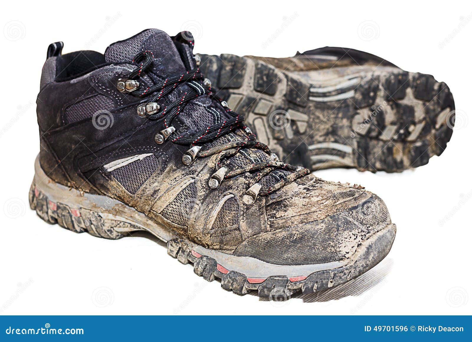 Hiking Boots stock photo. Image of rugged, hunting, walker 49701596