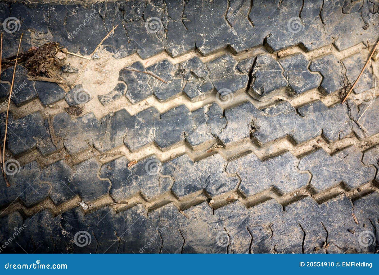 Muddy Rubber Tire Tread stock photo. Image of automobile 20554910