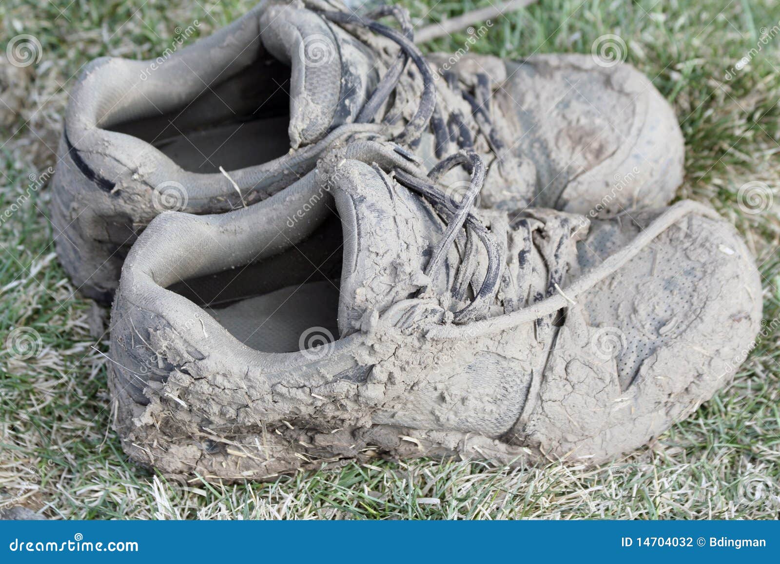 Muddy Shoes stock photo. Image of dirt, mess, footwear 14704032