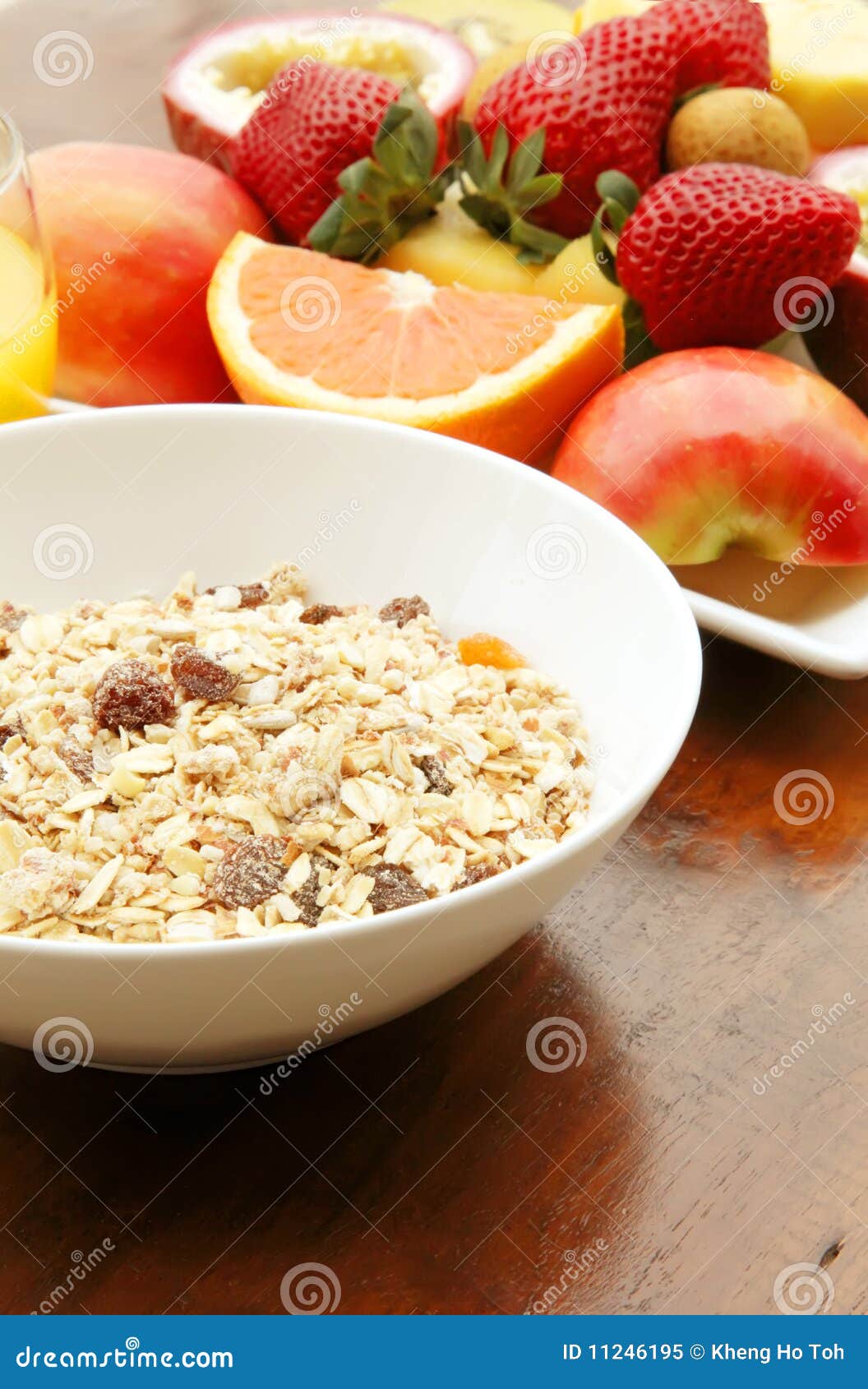 Muesli stock image. Image of food, diet, high, nutritional 11246195