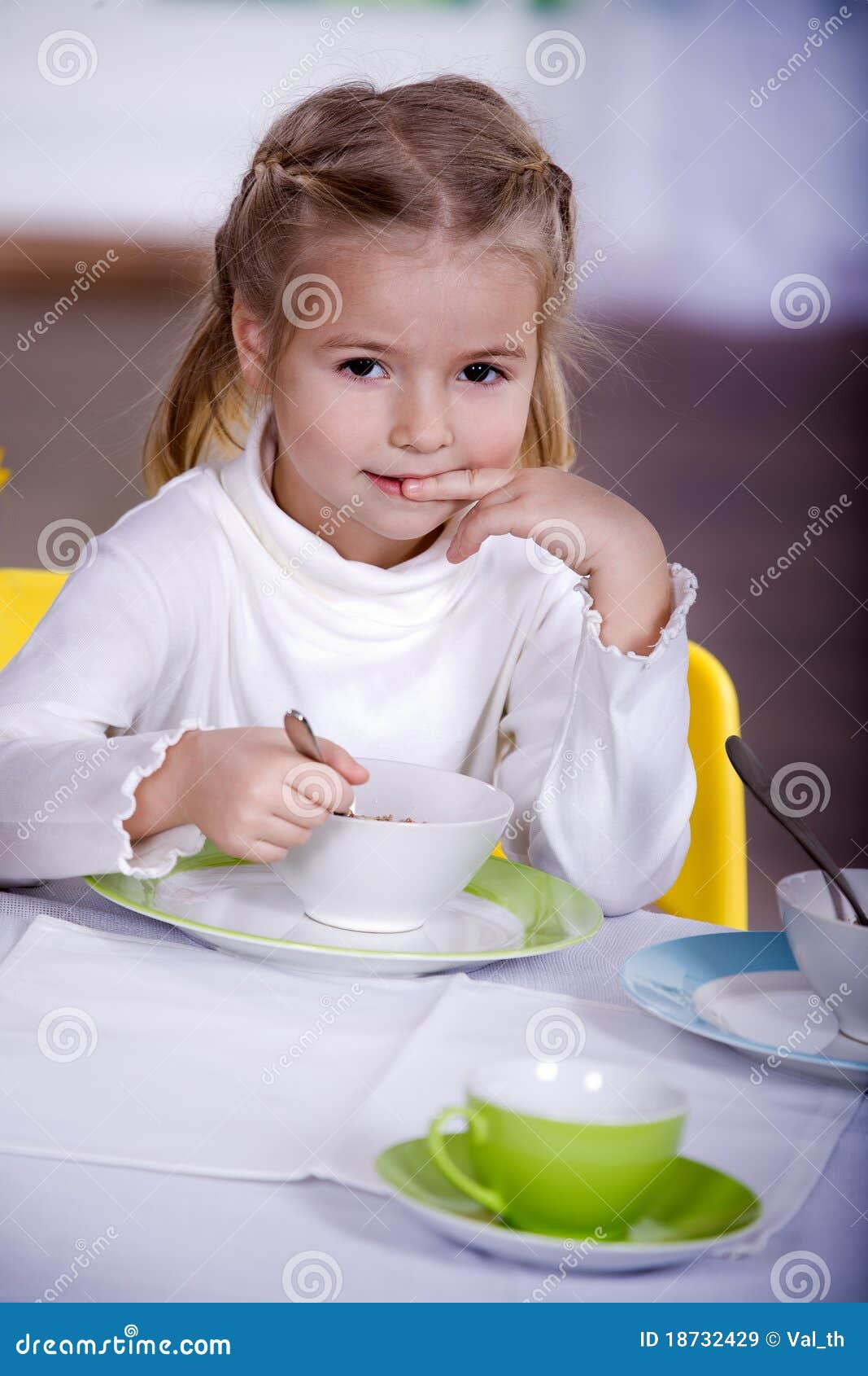 Muesli stock image. Image of food, morning, happy, muesli 18732429