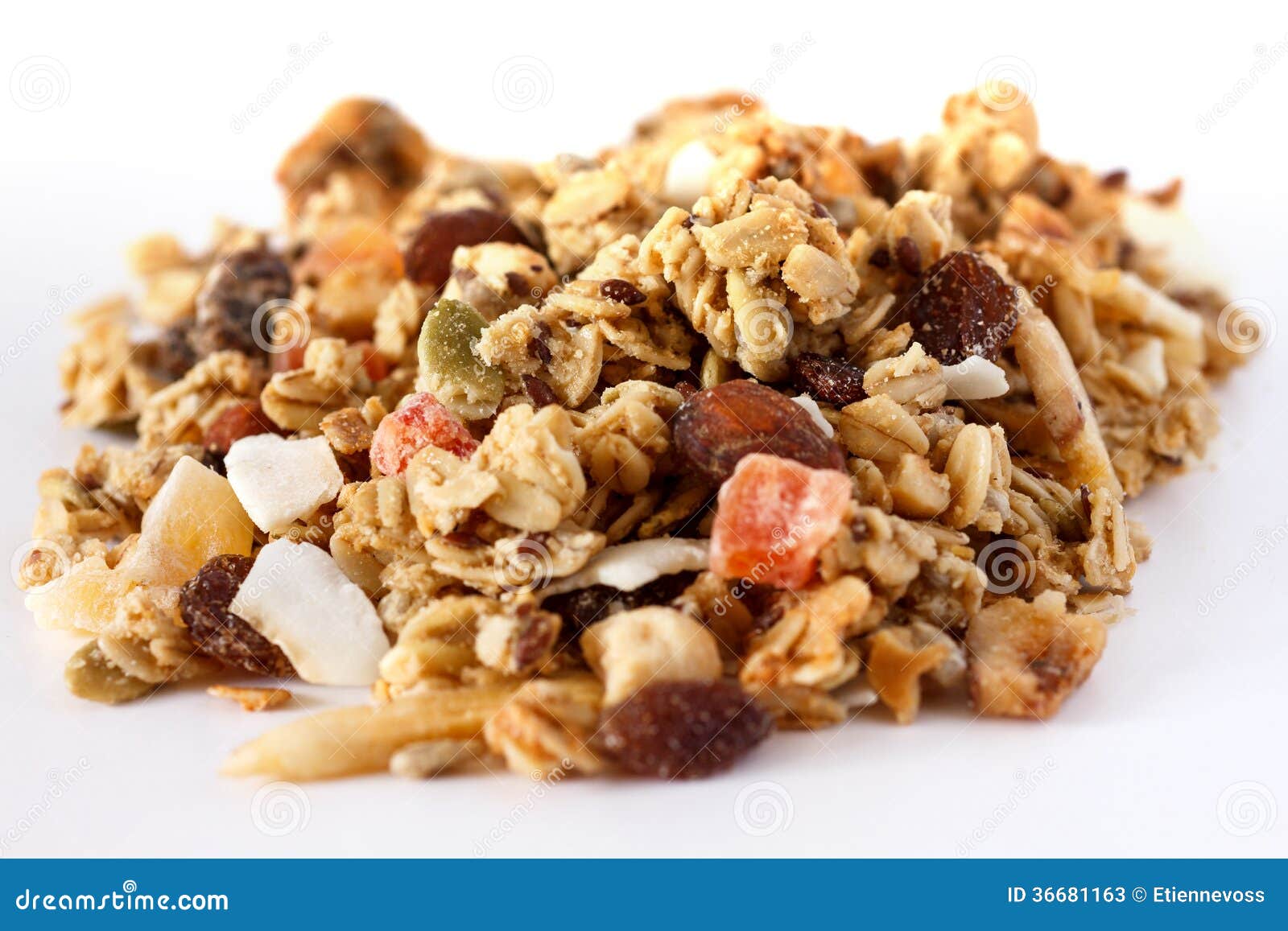 Muesli stock image. Image of diet, breakfast, nuts, lifestyle 36681163