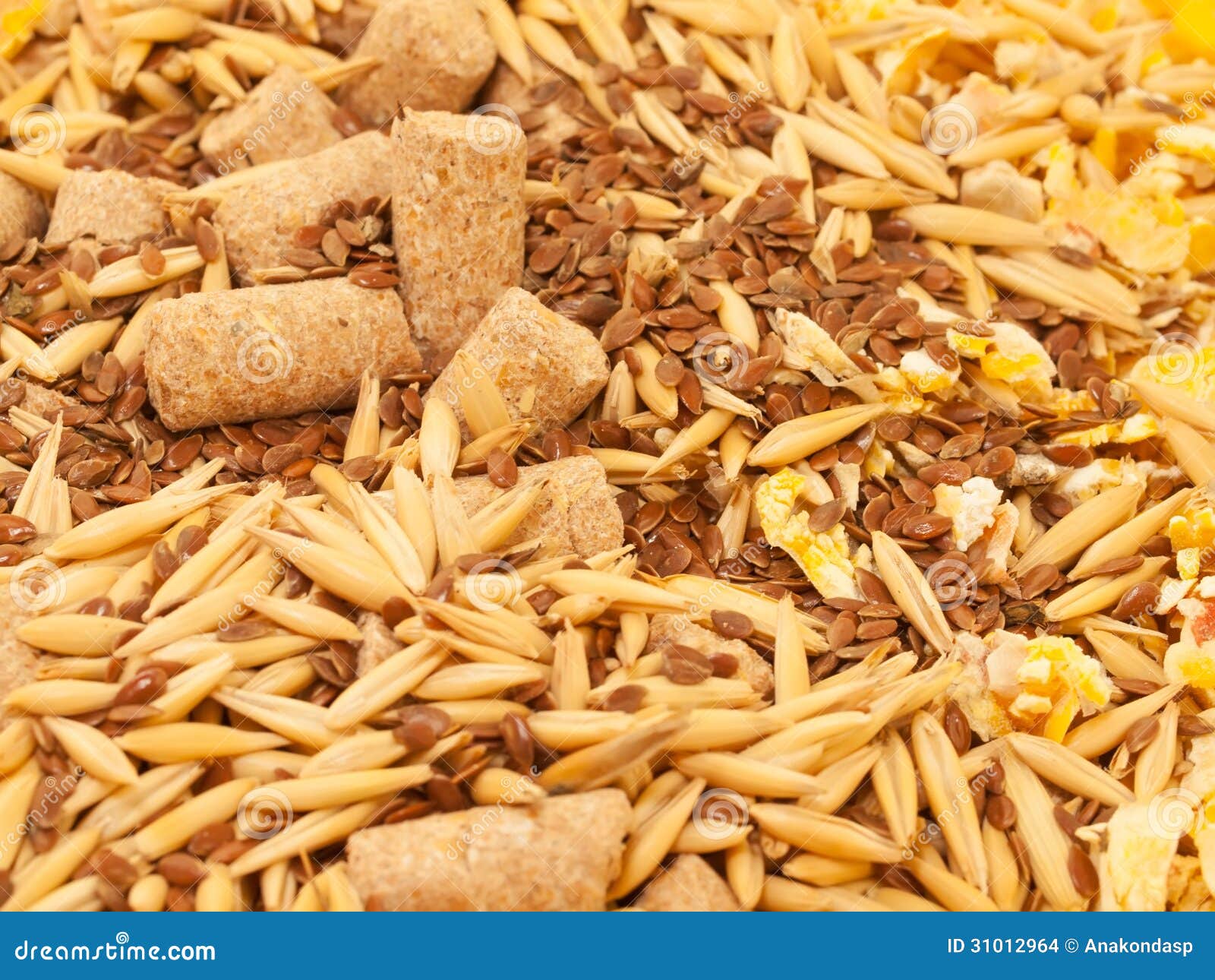 Muesli for Horse Background. Close Up Stock Photo Image of nutrition