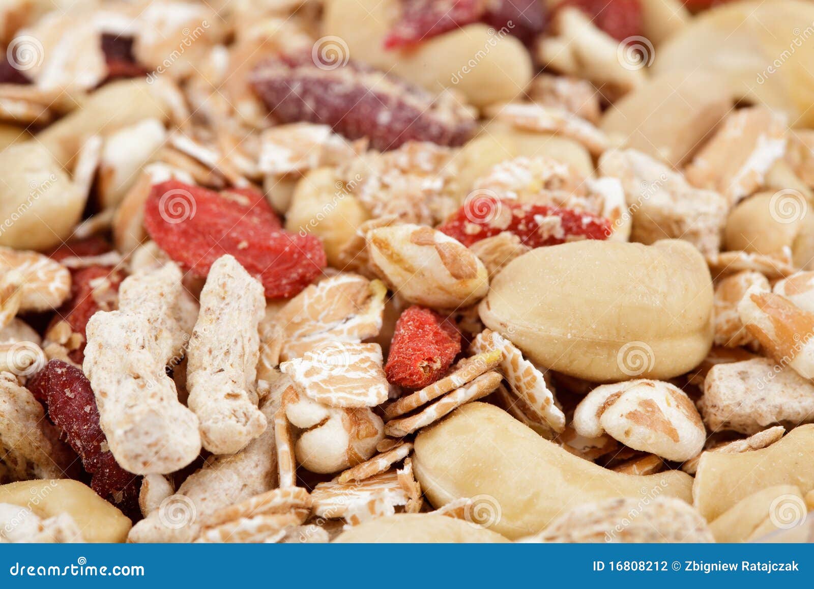 Muesli mix stock photo. Image of cereal, dieting, healthy 16808212