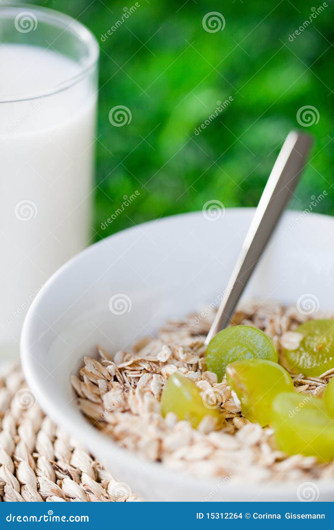 Muesli with oats stock photo. Image of grape, vegetarian 15312264