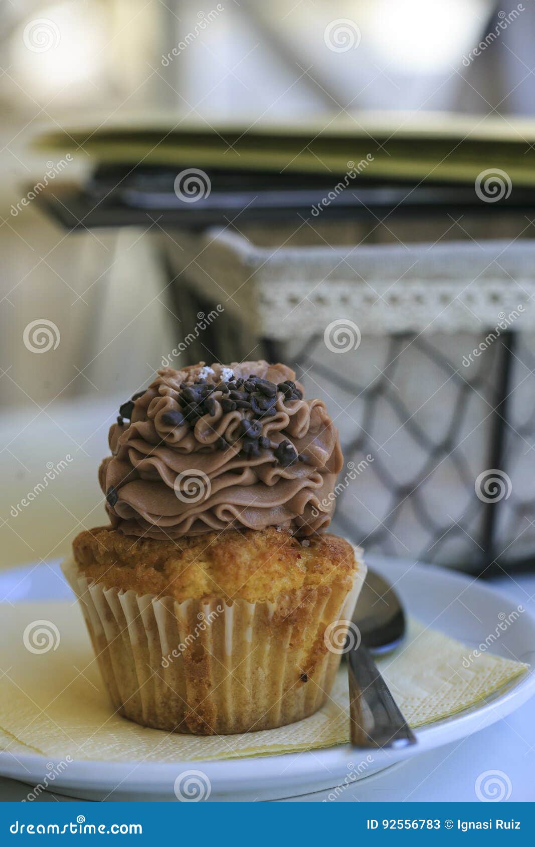 Muffin stock image. Image of bakery, gourmet, white, savory 92556783