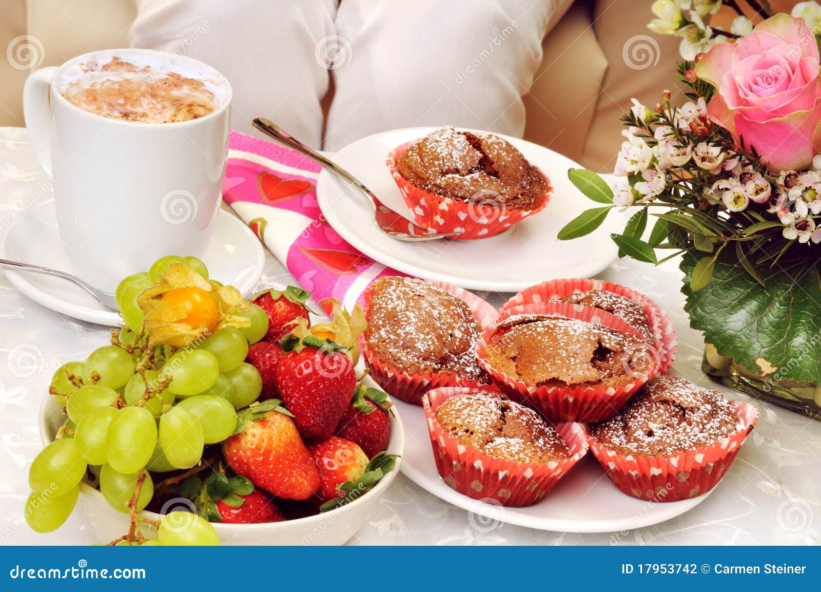 Muffin and Coffee stock photo. Image of drink, livingroom 17953742