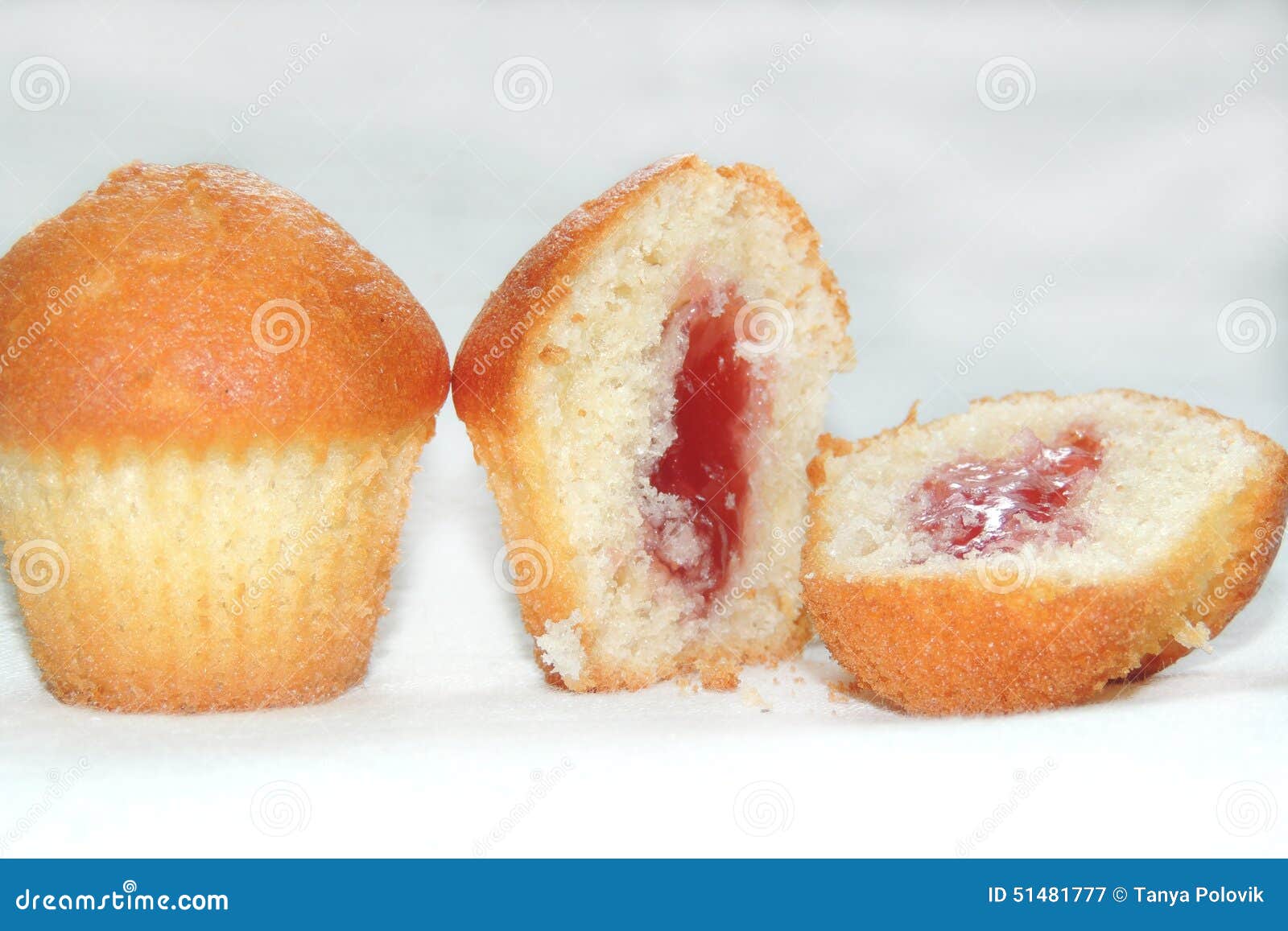 Muffin stock image. Image of raspberry, cupcake, sponge 51481777