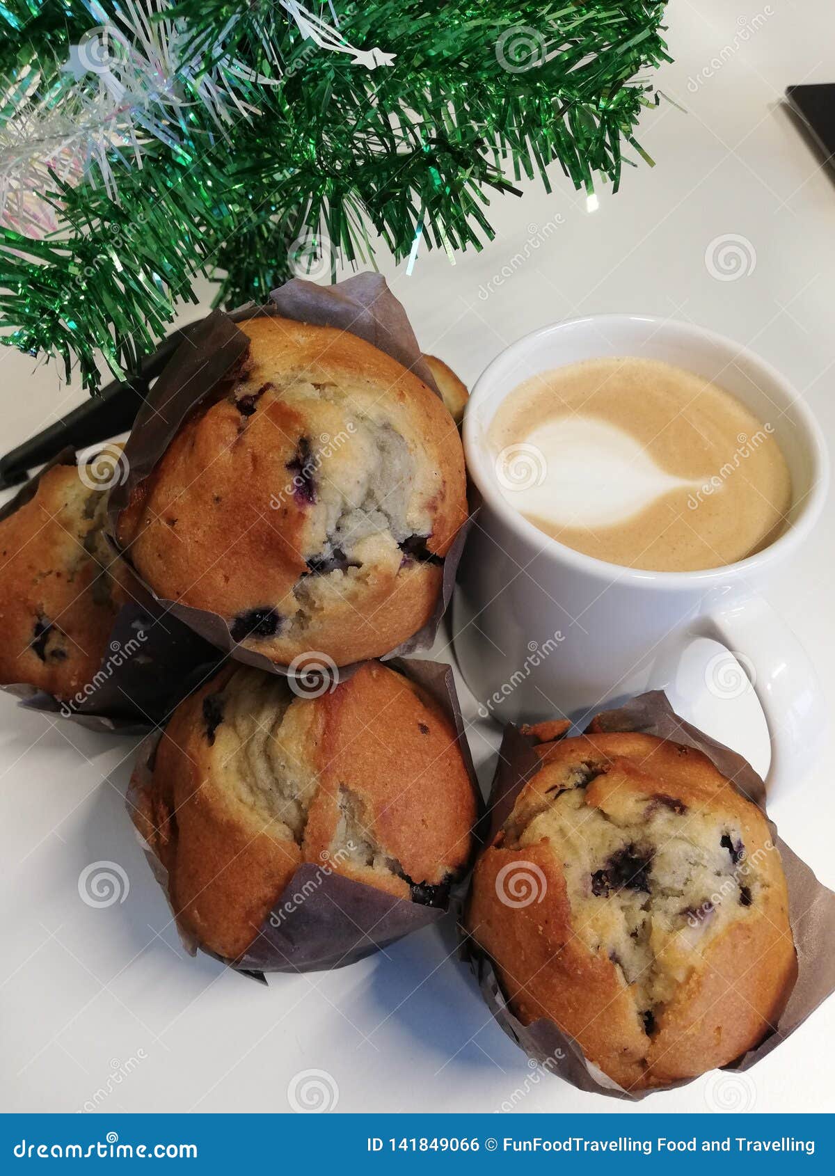 Muffins and Coffee stock photo. Image of muffins, coffee 141849066