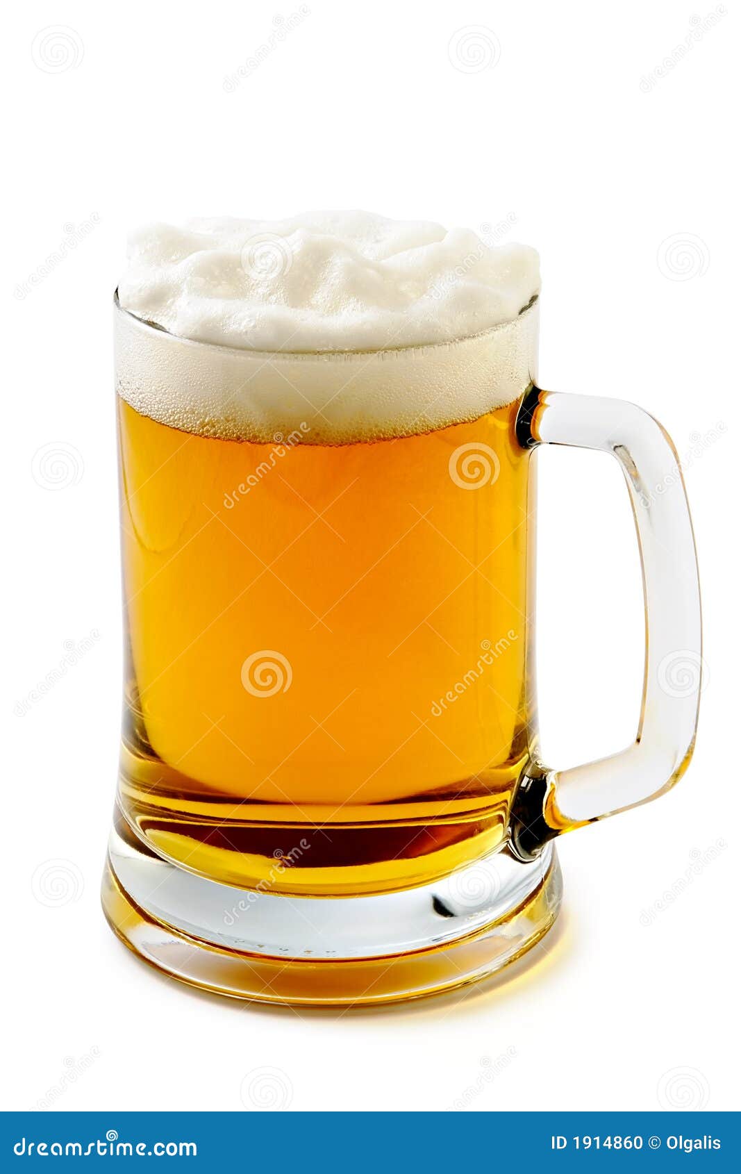 Mug of Delightful Amber Beer Stock Photo Image of drought, barley