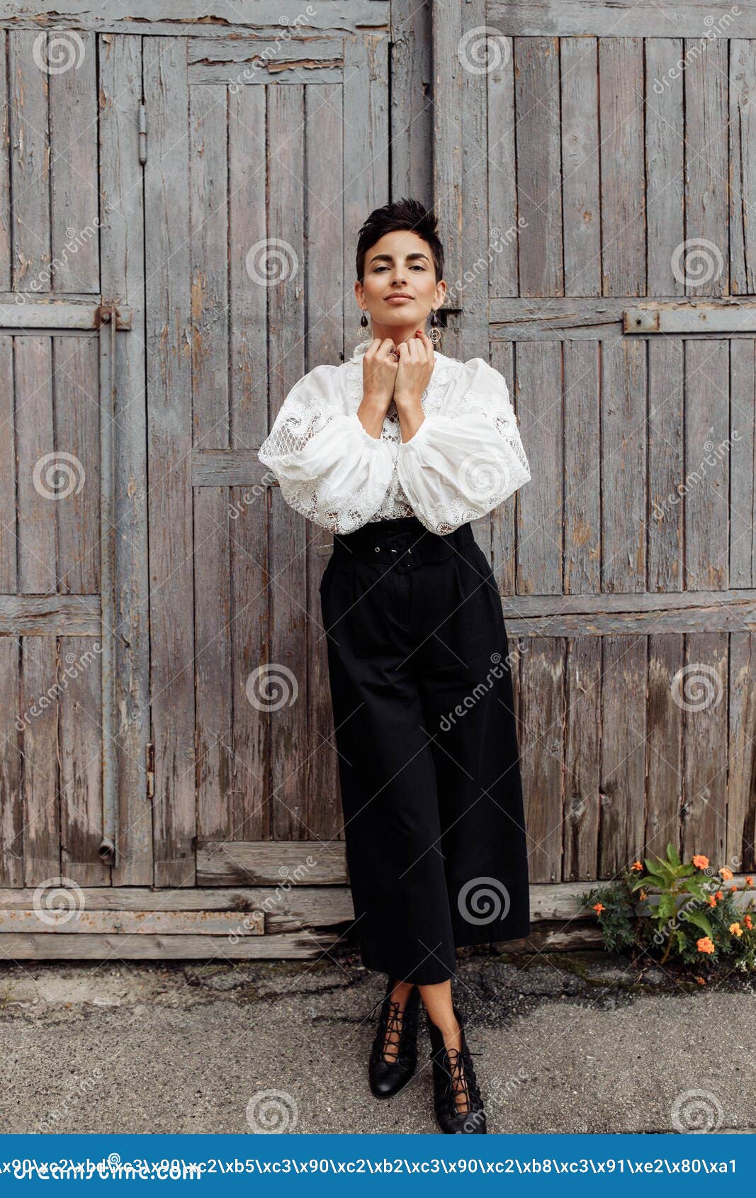 Mujer Atractiva De Moda Mira a La Cámara Posando Con Ropa Formal. Hermosa Y  Elegante Dama De Negocios Camina En Imagen de archivo - Imagen de morena,  confianza: 246226877