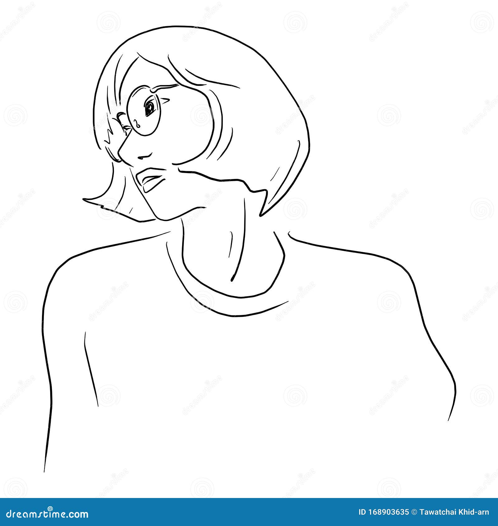 Mujer Con Gafas De Pelo Corto Ilustra El Dibujo Del Doodle Dibujado a Mano Ilustración del Vector - Ilustración de trazado, estallido: 168903635 Mujer Con Gafas De Pelo Corto Ilustra El Dibujo Del Doodle Dibujado a Mano Ilustración del Vector - Ilustración de trazado, estallido: 168903635