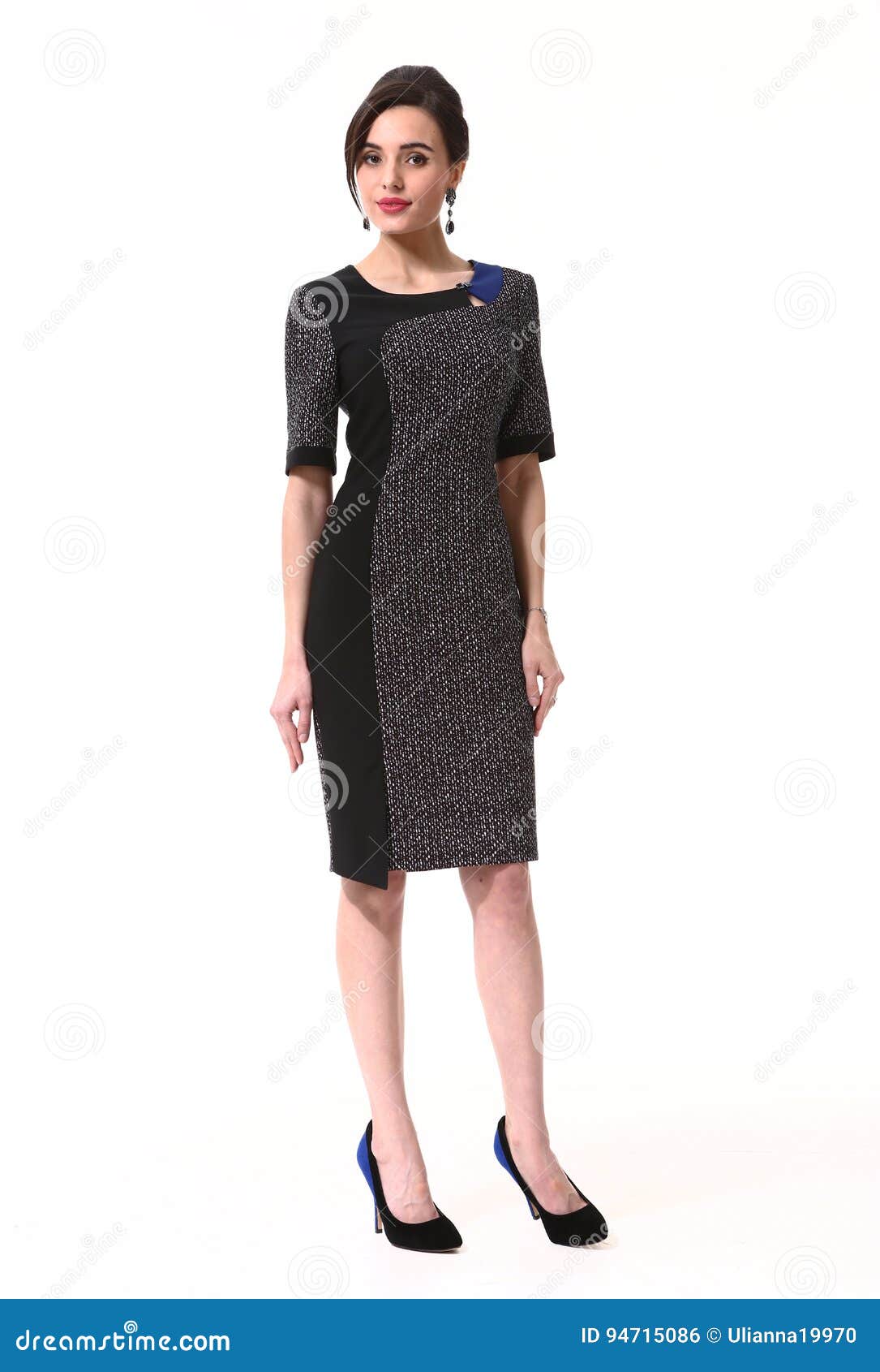 Mujer De Negocios En Vestido Formal Foto de archivo Imagen de