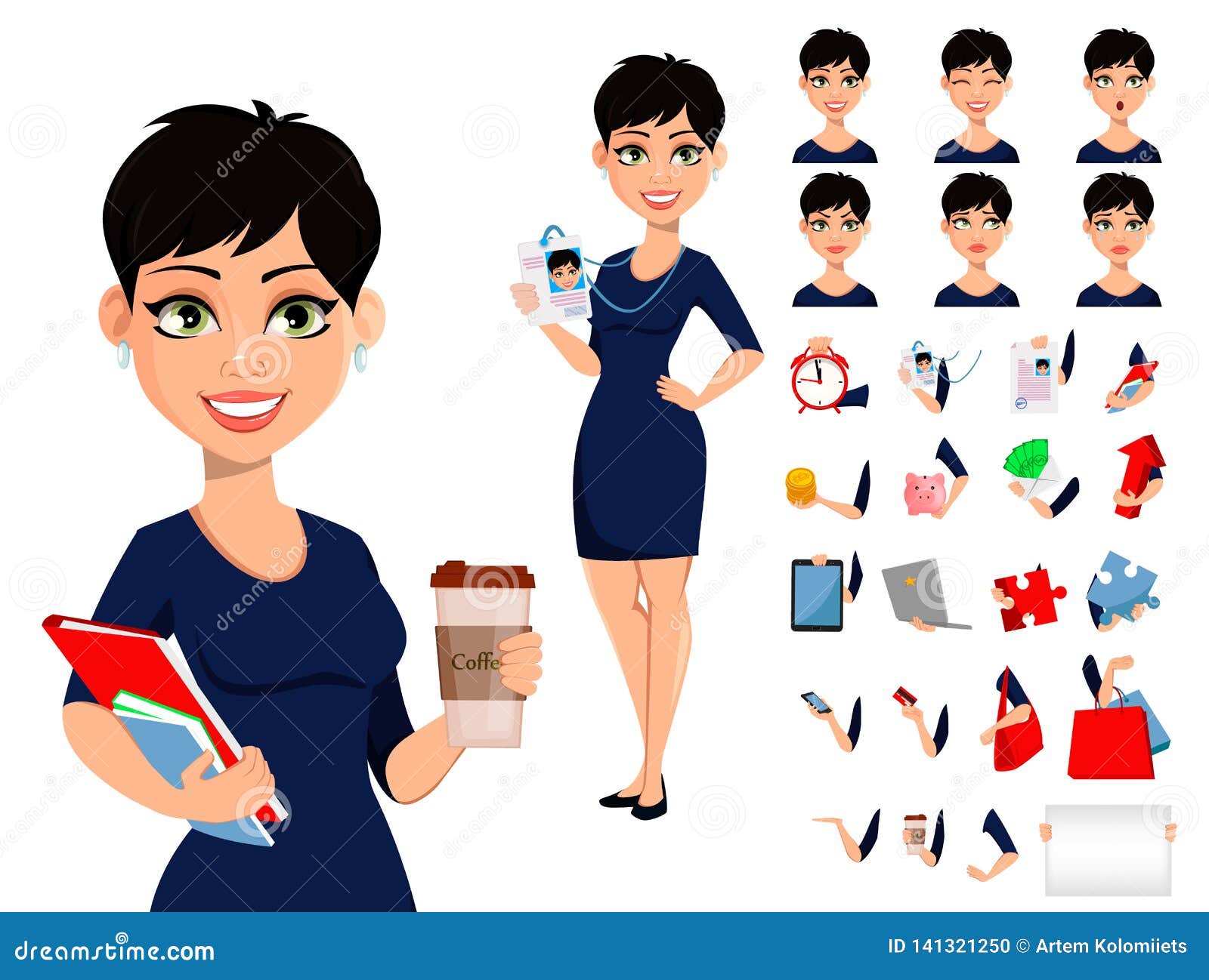 Mujer De Negocios Moderna Feliz Con Corte De Pelo Corto Ilustración del Vector - Ilustración de generador, independiente: 141321250 Mujer De Negocios Moderna Feliz Con Corte De Pelo Corto Ilustración del Vector - Ilustración de generador, independiente: 141321250