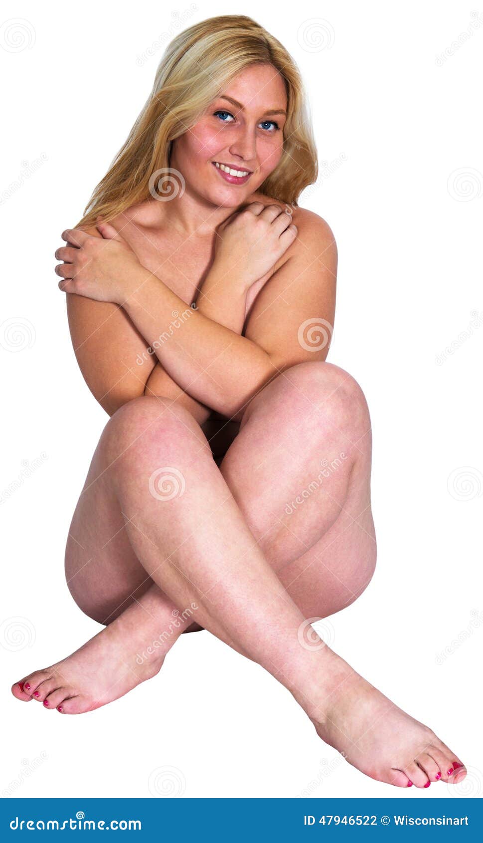 Mujer Desnuda Del Tamaño Extra Grande Aislada Foto de archivo - Imagen de  sentados, siéntese: 47946522