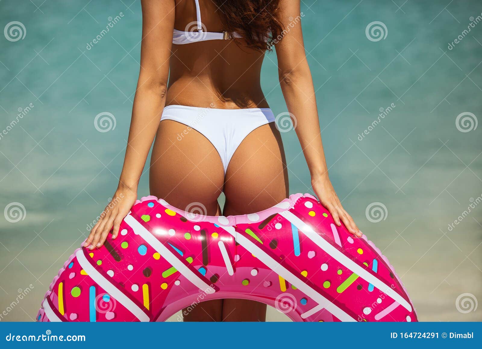 Mujer Espalda Bikini Fotos de stock Fotos libres de regalías de Dreamstime
