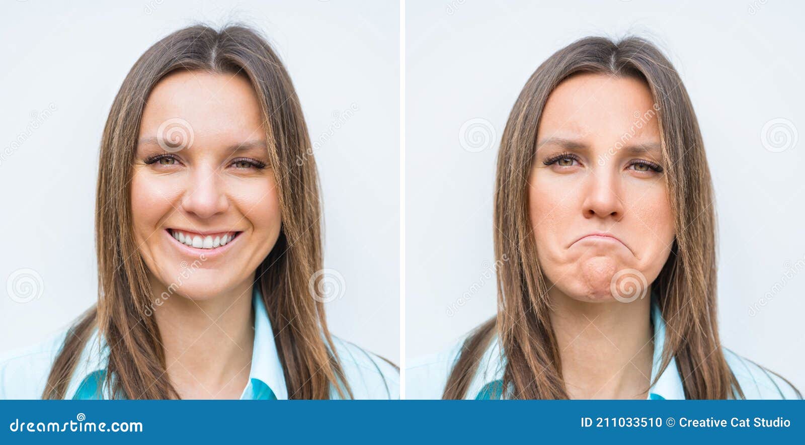 Mujer Feliz Y Triste Cara. Mujer Joven Expresando Diferentes Emociones. Diferentes Estados De ánimo De La Misma Mujer. Trastorno B Foto de archivo - Imagen de sonriente, tristeza: 211033510 Mujer Feliz Y Triste Cara. Mujer Joven Expresando Diferentes Emociones. Diferentes Estados De ánimo De La Misma Mujer. Trastorno B Foto de archivo - Imagen de sonriente, tristeza: 211033510